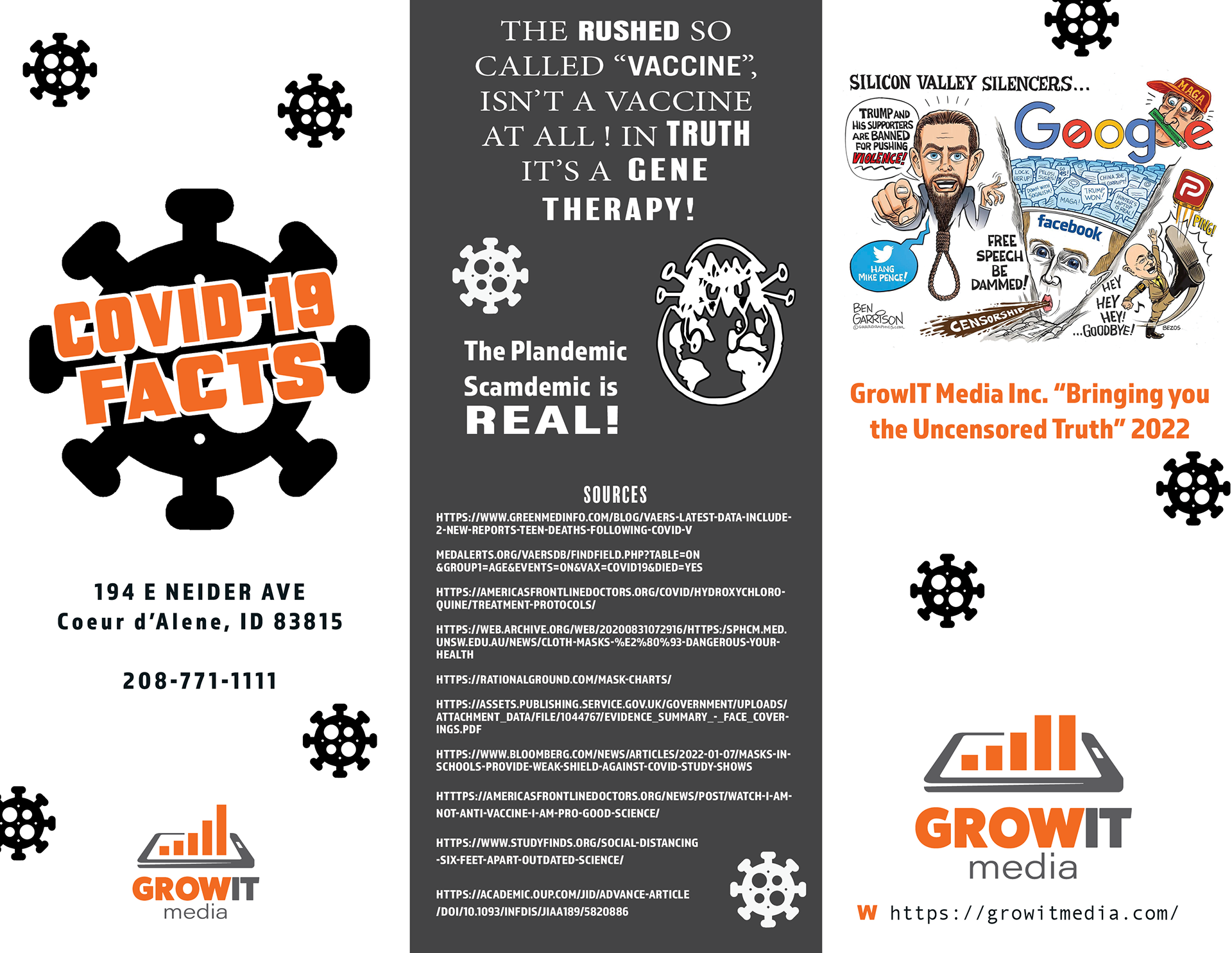 Tri-fold Brochure outside