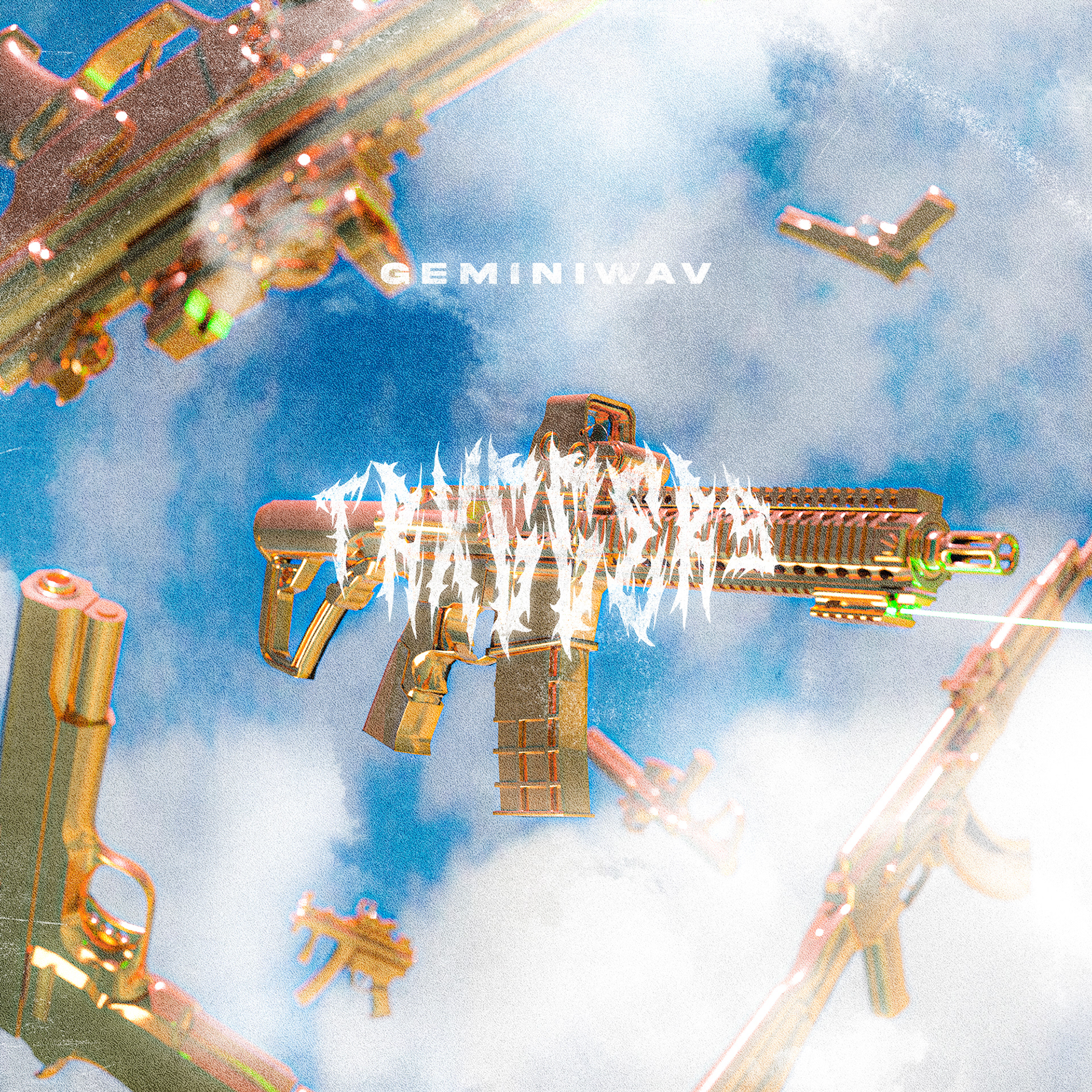 Single artwork for Geminiwav's 'TRXGGERS'