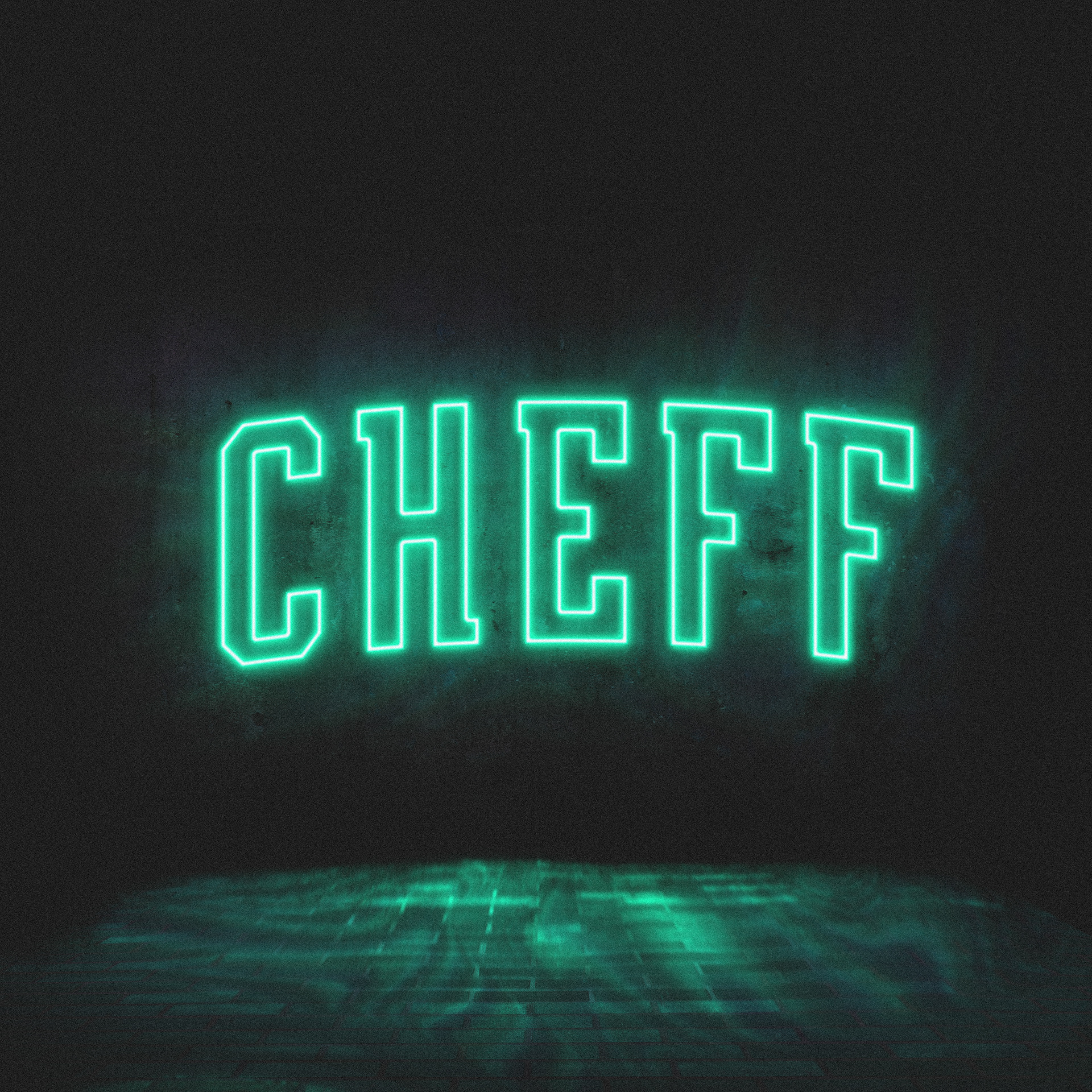 Artwork for producer cheffonthebeat's drum kit.