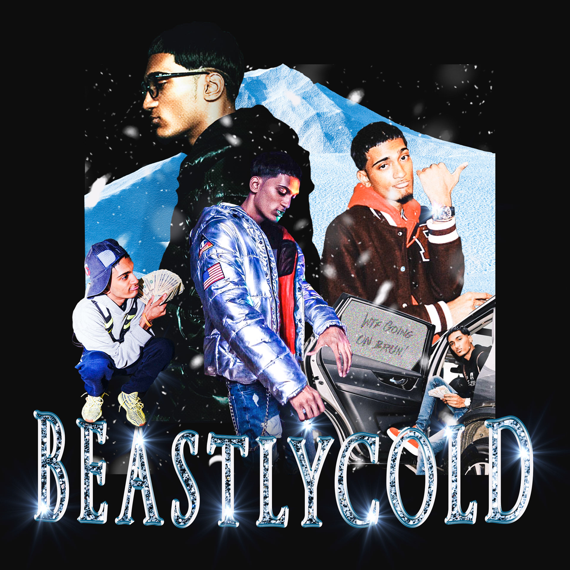 Promotional collage edit for producer Beastlycold.