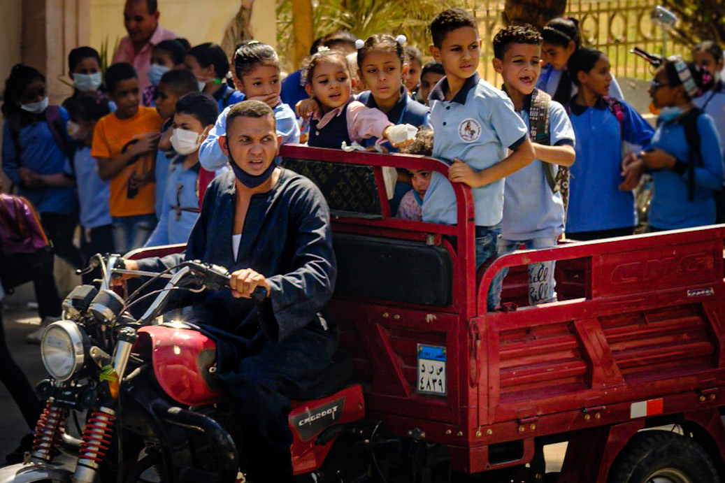 School bus - Luxor Egypt
