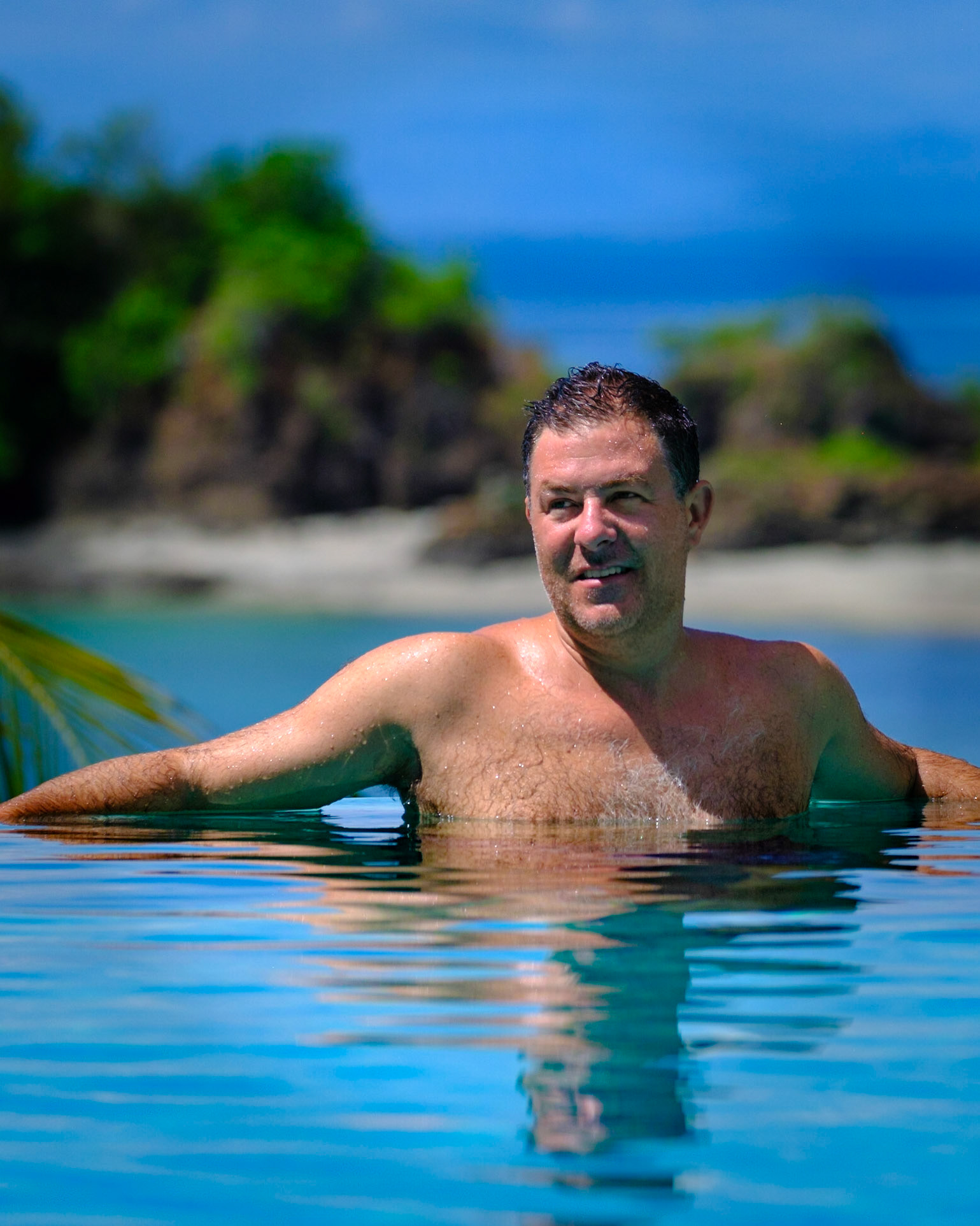 Isla Secas Infinity pool