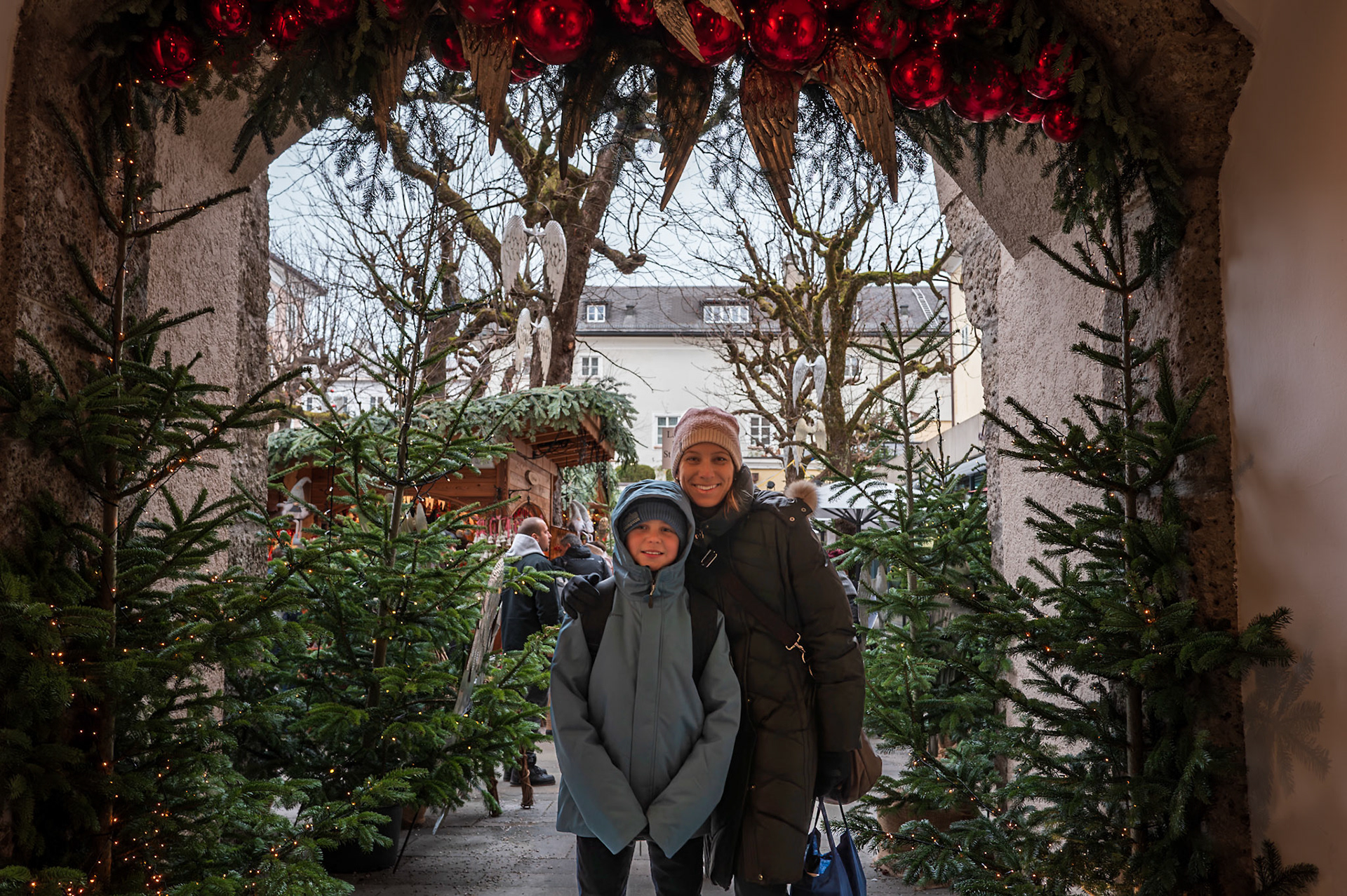 Every corner of this trip was dripping in Christmas charm