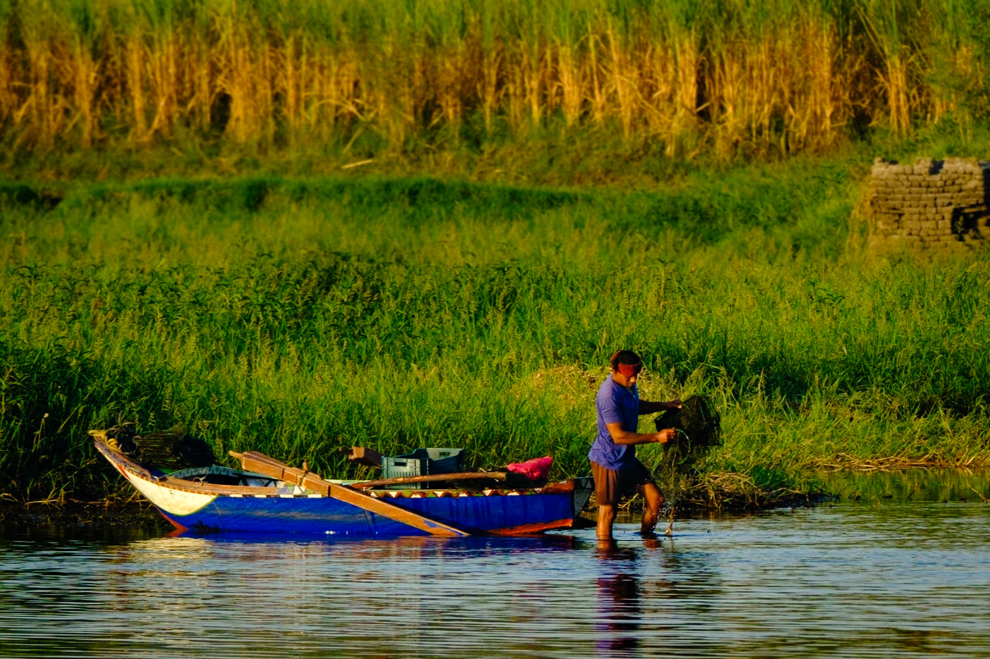 Life on the Nile River - Egypt