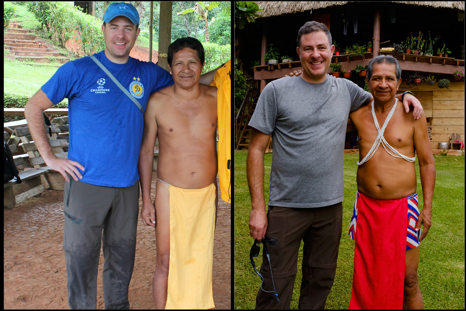 10 years later the Chief and I meet again here at Embera Quera Indigenous Community