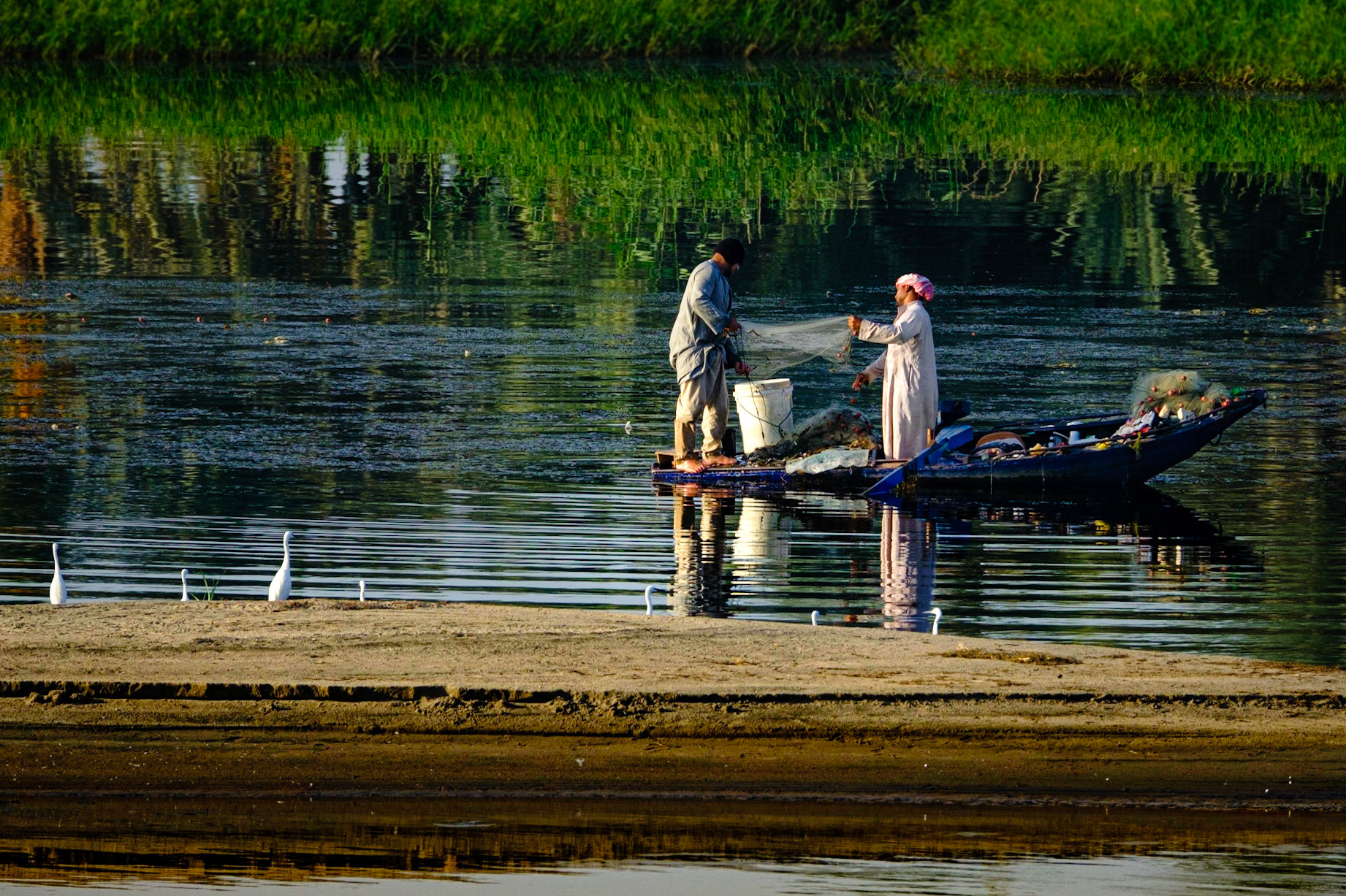 Life on the Nile River - Egypt