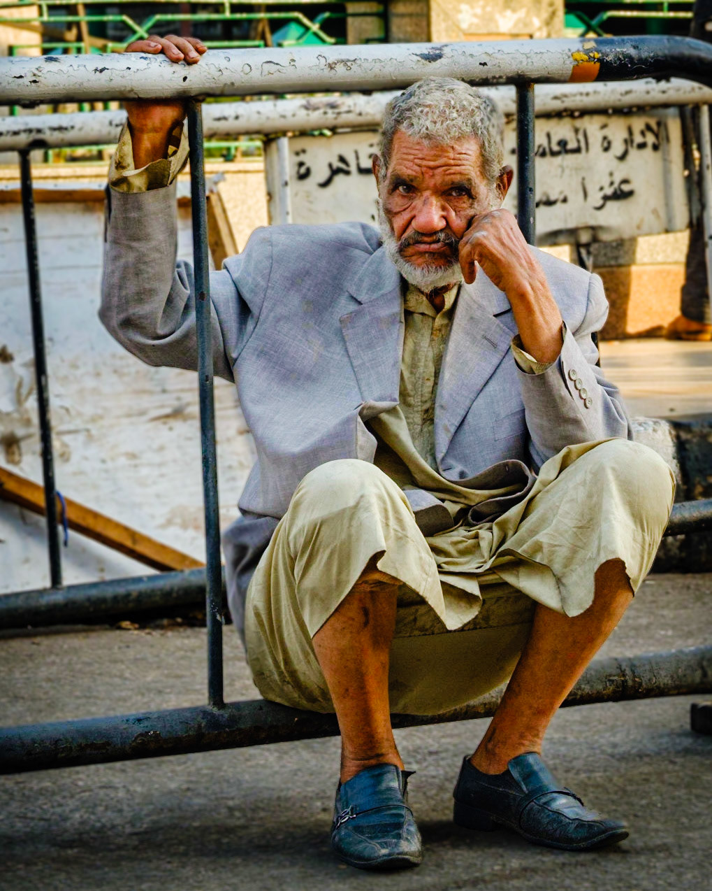 Window to the soul - Market in Cairo
