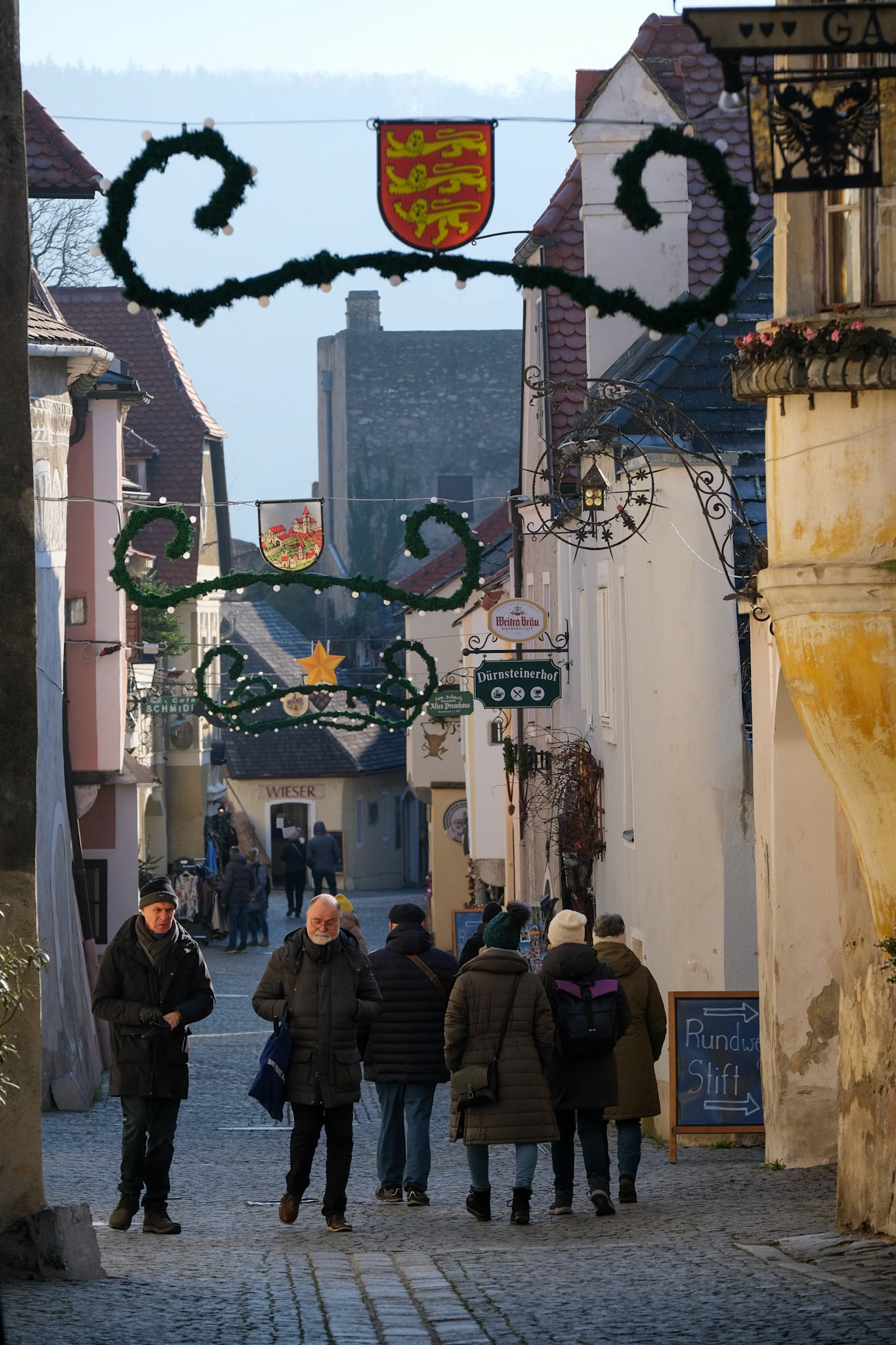 Quaint Austrian charm at Christmas. Exactly the reason for the journey.