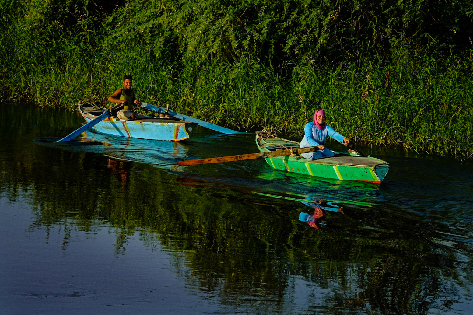 Life on the Nile River - Egypt