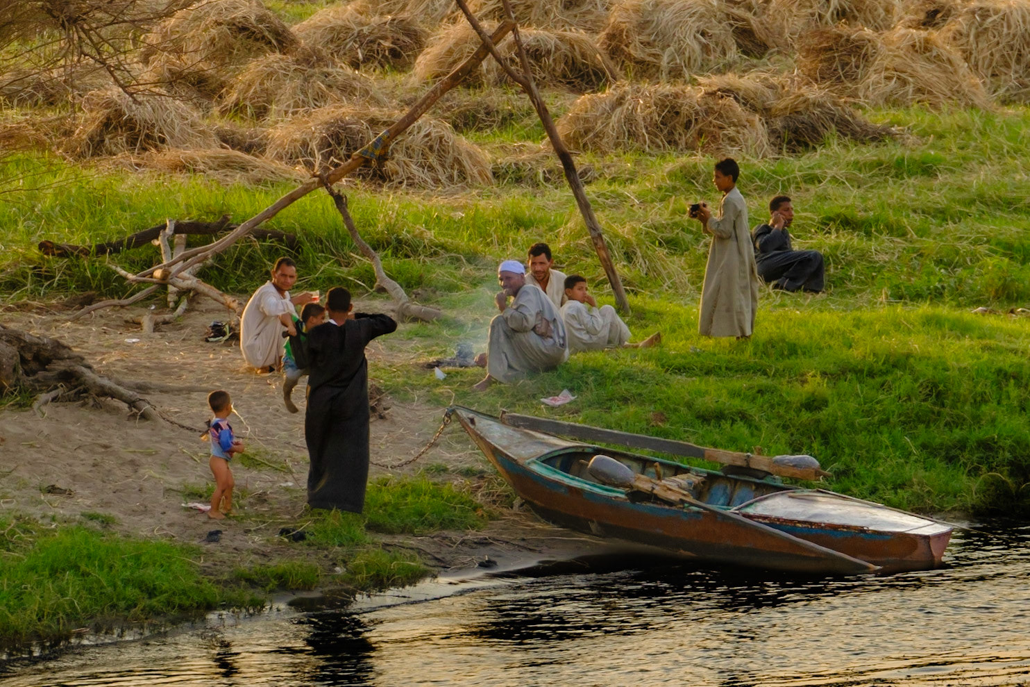 Life on the Nile River - Egypt