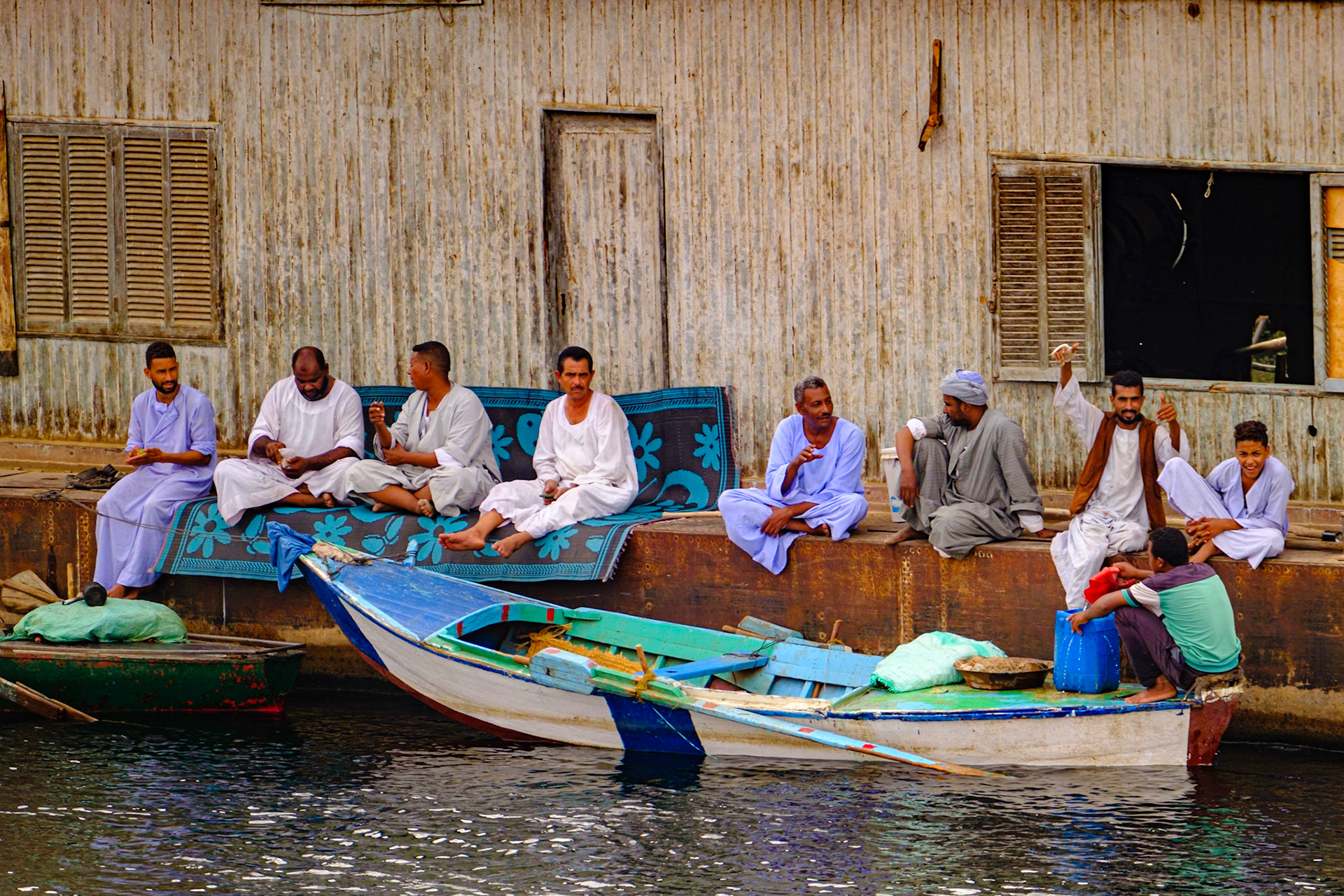 Life on the Nile River - Egypt