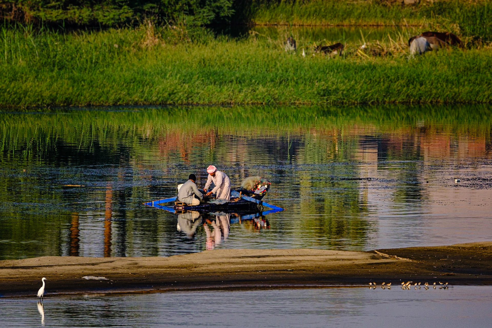 Life on the Nile River - Egypt