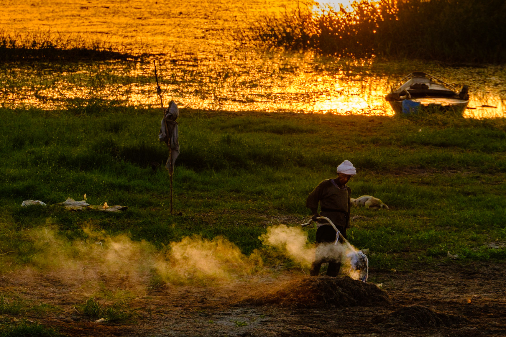 Life on the Nile River - Egypt