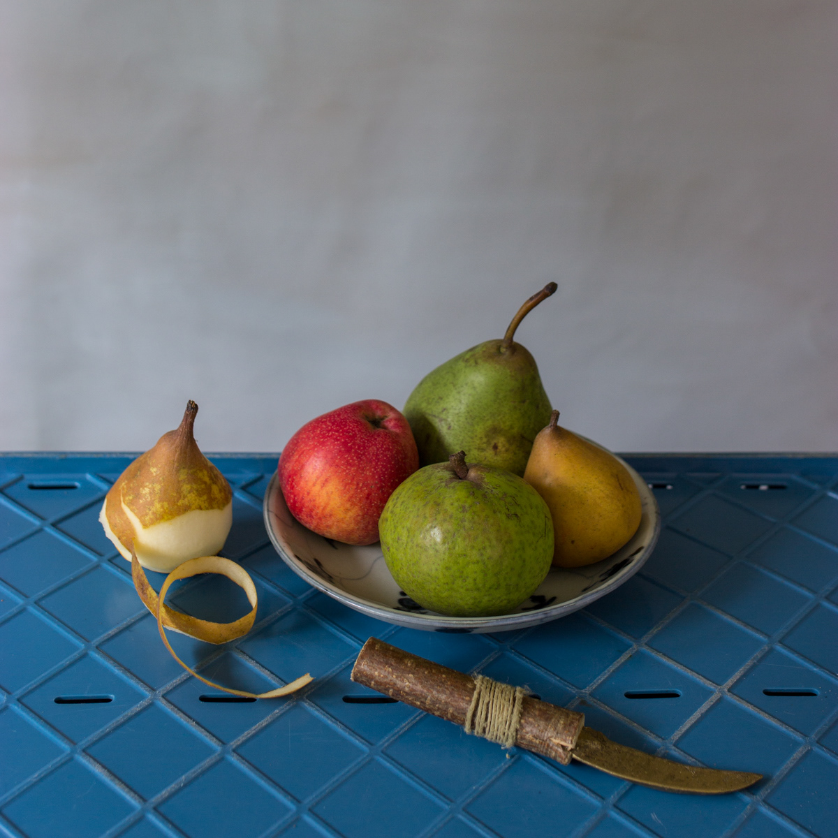 peren en appels  50 x 50 cm