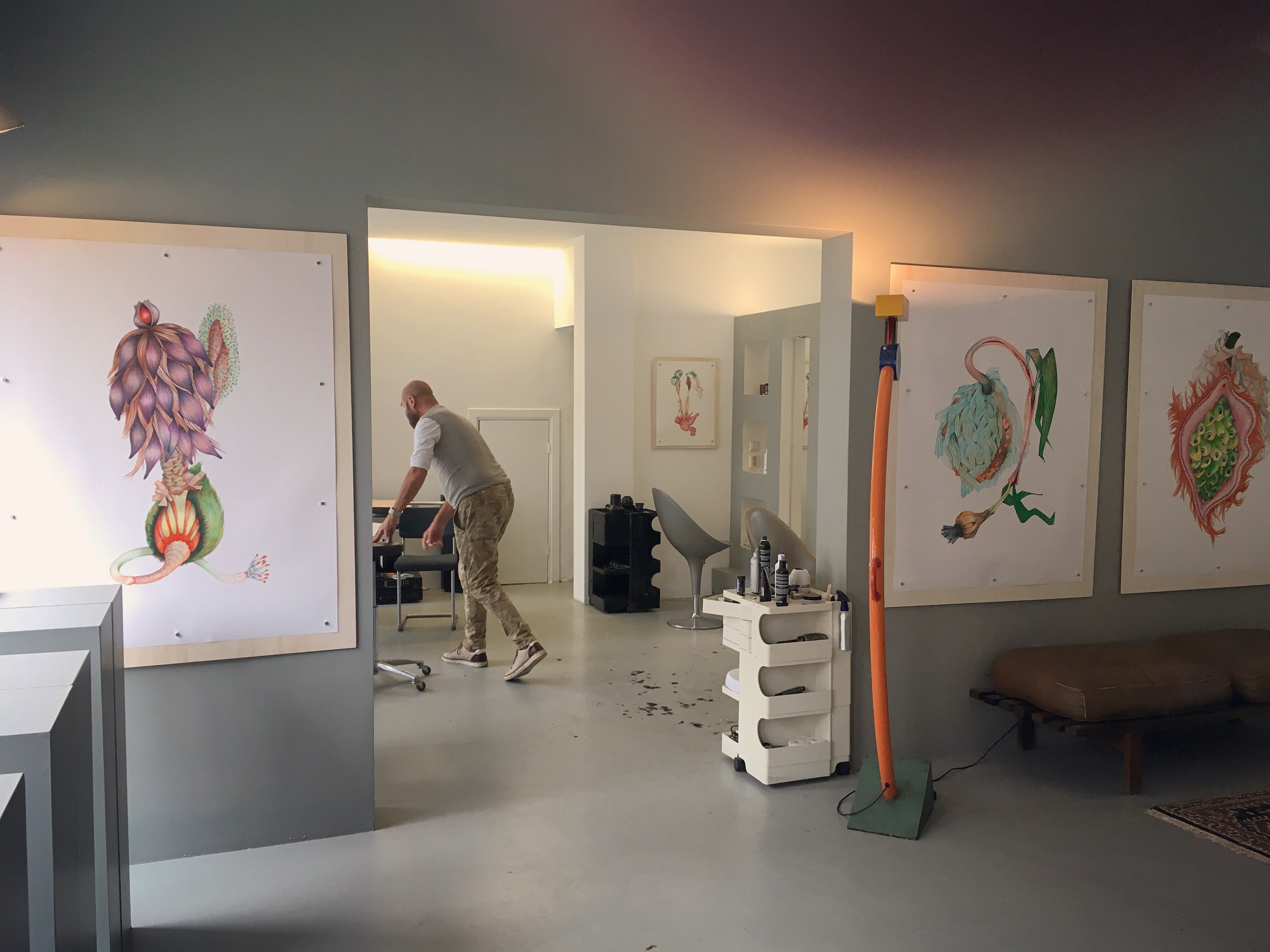 expositie Kapperskunst, Galerie Leon van der Zijden | 2019