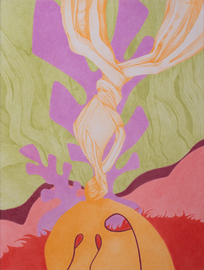 Xeno Botanica nr. 16  76 x 57 cm