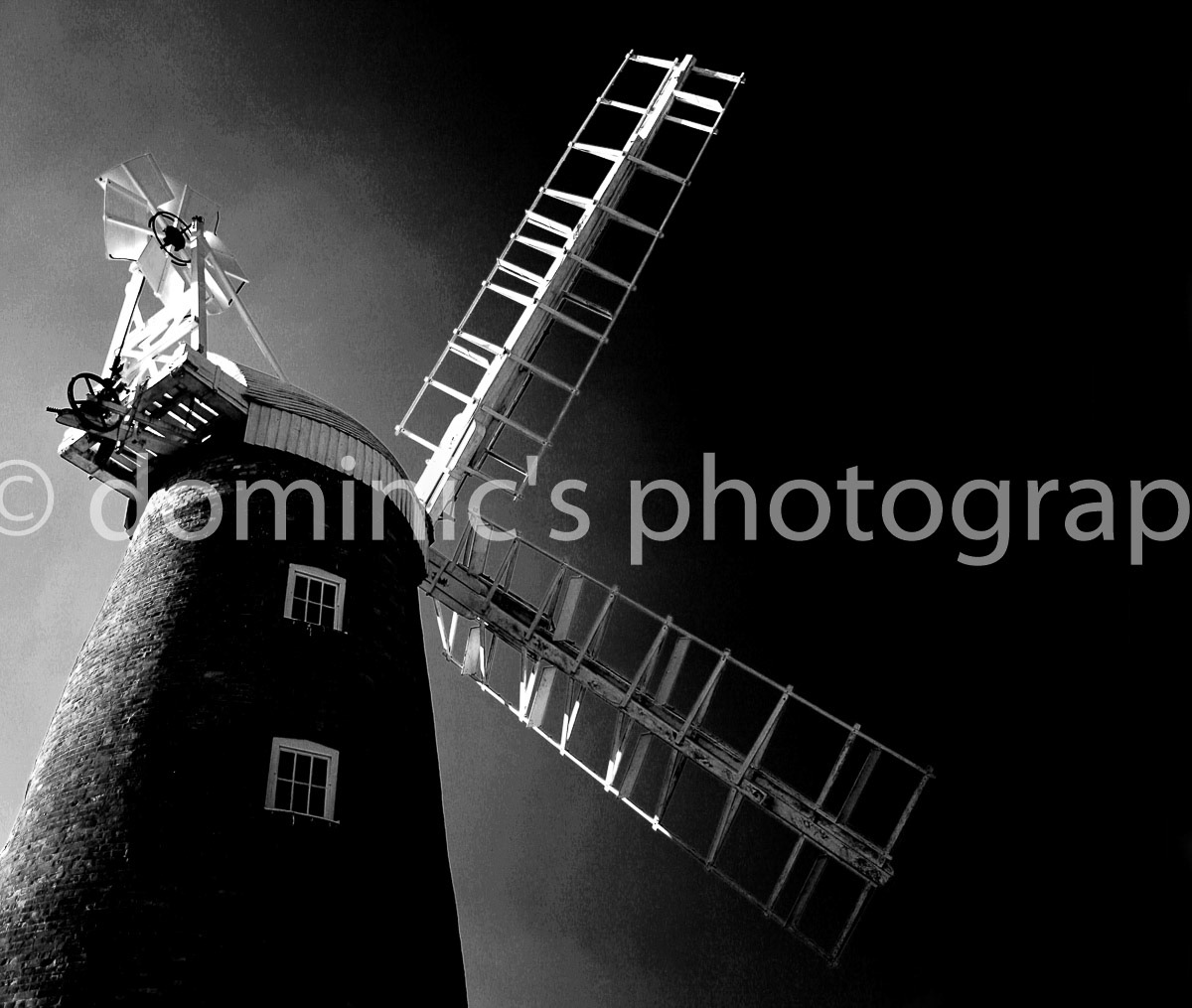 windmill bw