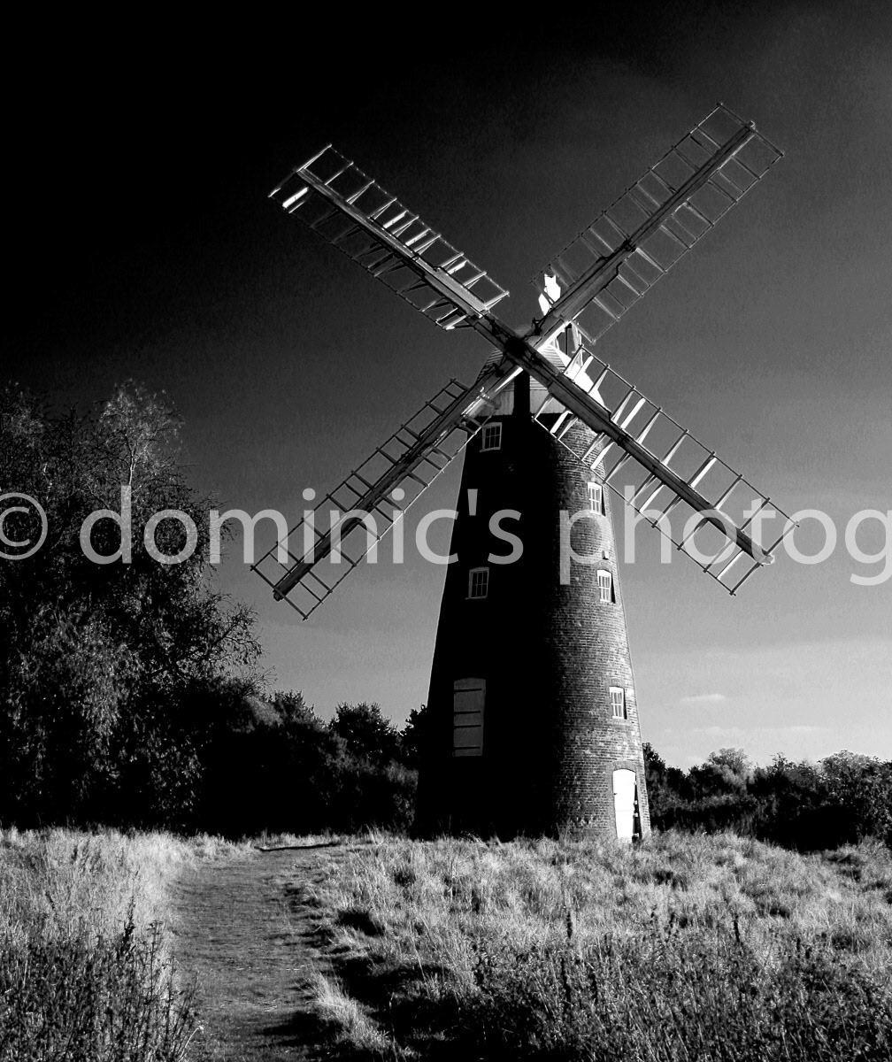 windmill bw