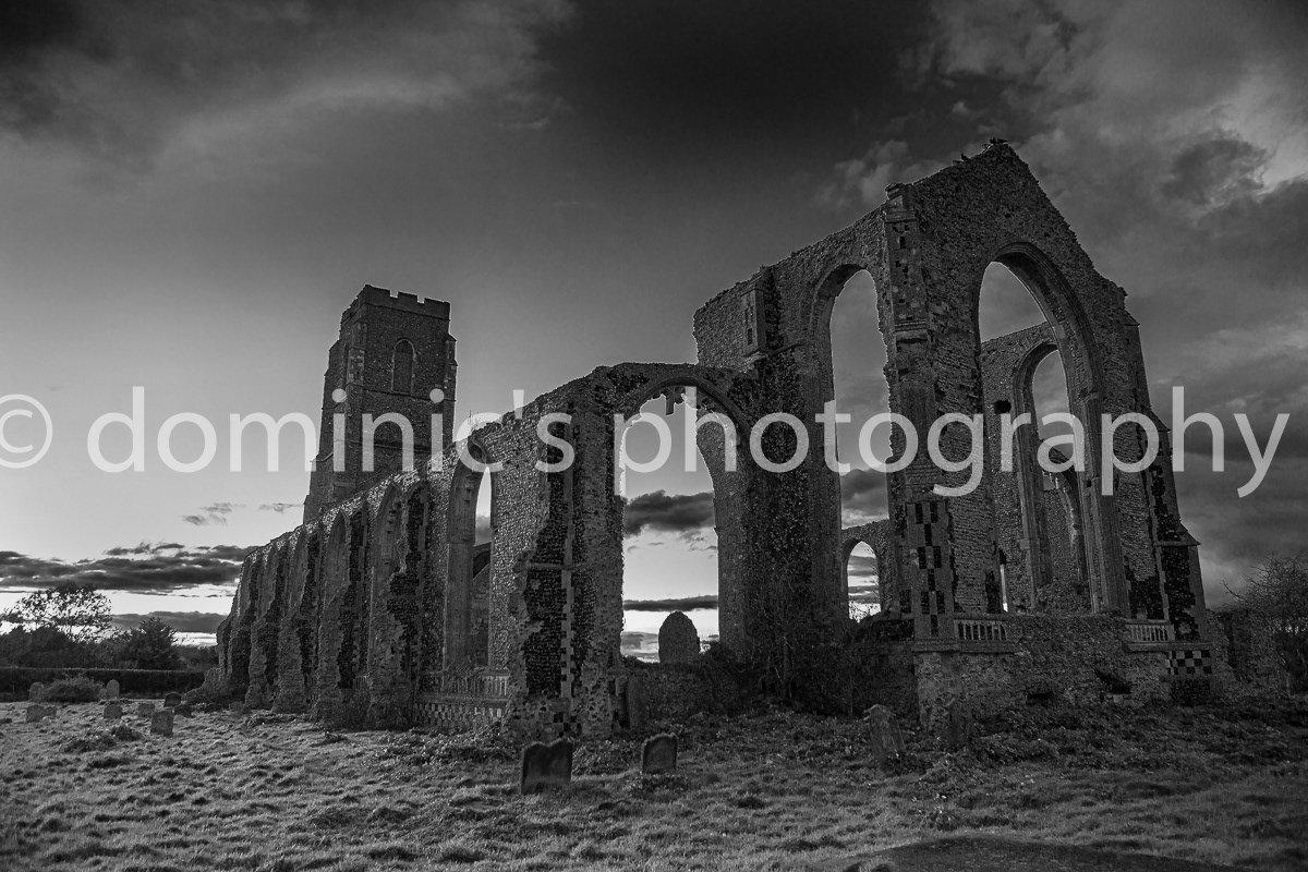 covehithe church bw