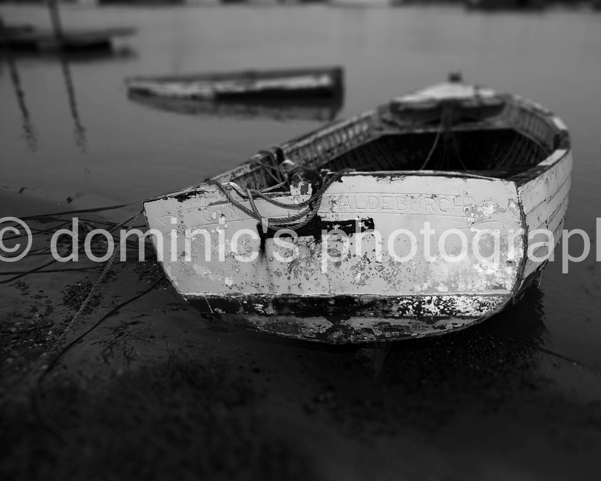 walberswick boat stern bw