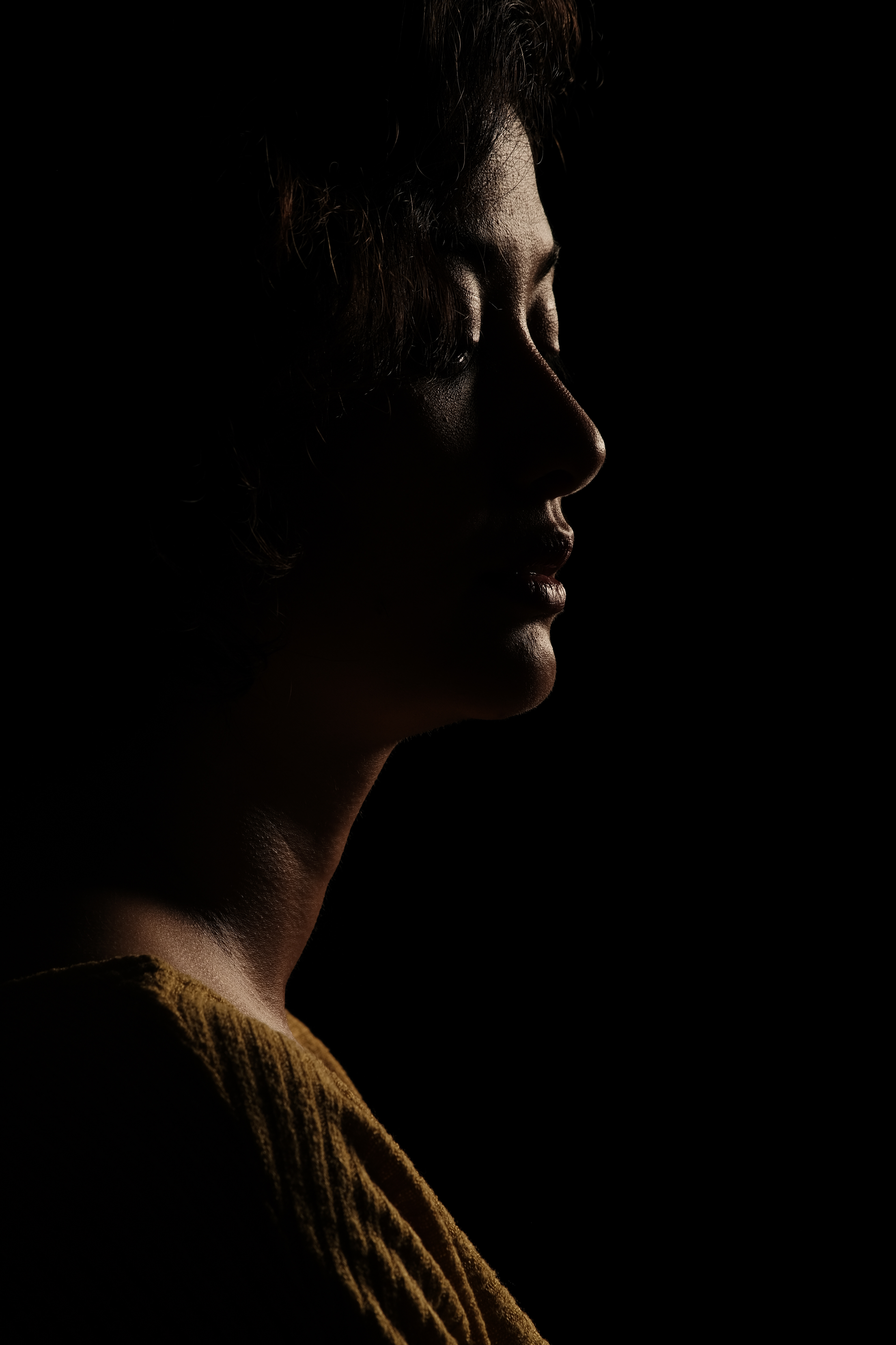 1 light + rim lighting