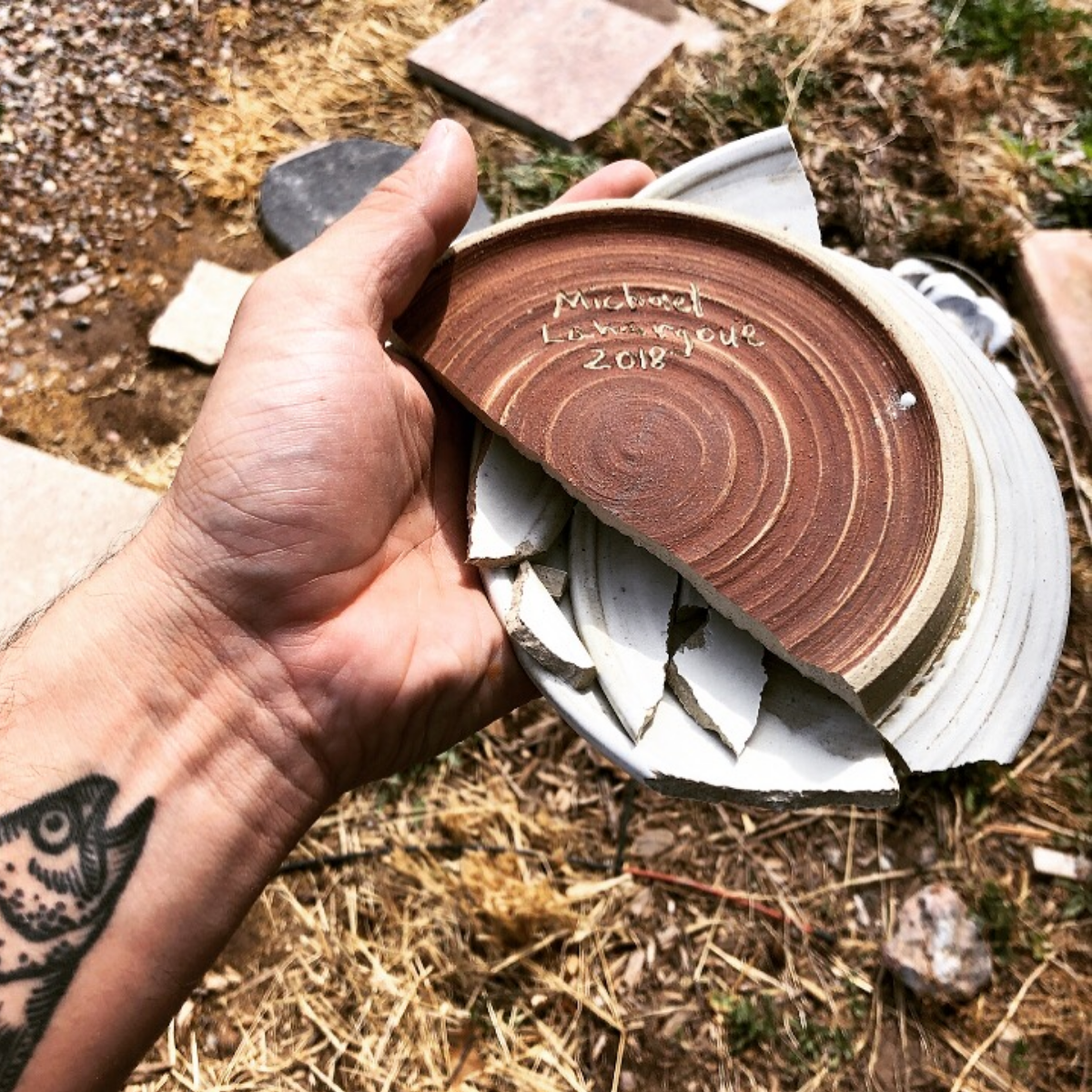 Broken Plate Picture 2018