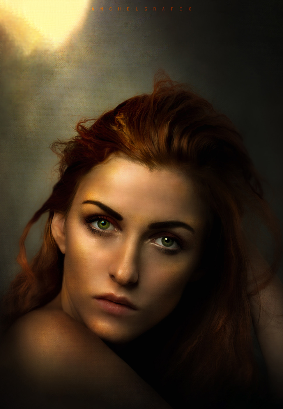 A portrait of a young lady with soft, artistic and dramatic lighting. The highlight areas has a tint of war yellowish and greenish tone. On the other hand, the shadow areas has a cool and desaturated bluish tone. The lighting was made to imitate the Rembrandt-style which I like so much in a portrait. The lighting along with the backdrop and the desaturated colors all contribute to the painterly look of this timeless masterpiece.