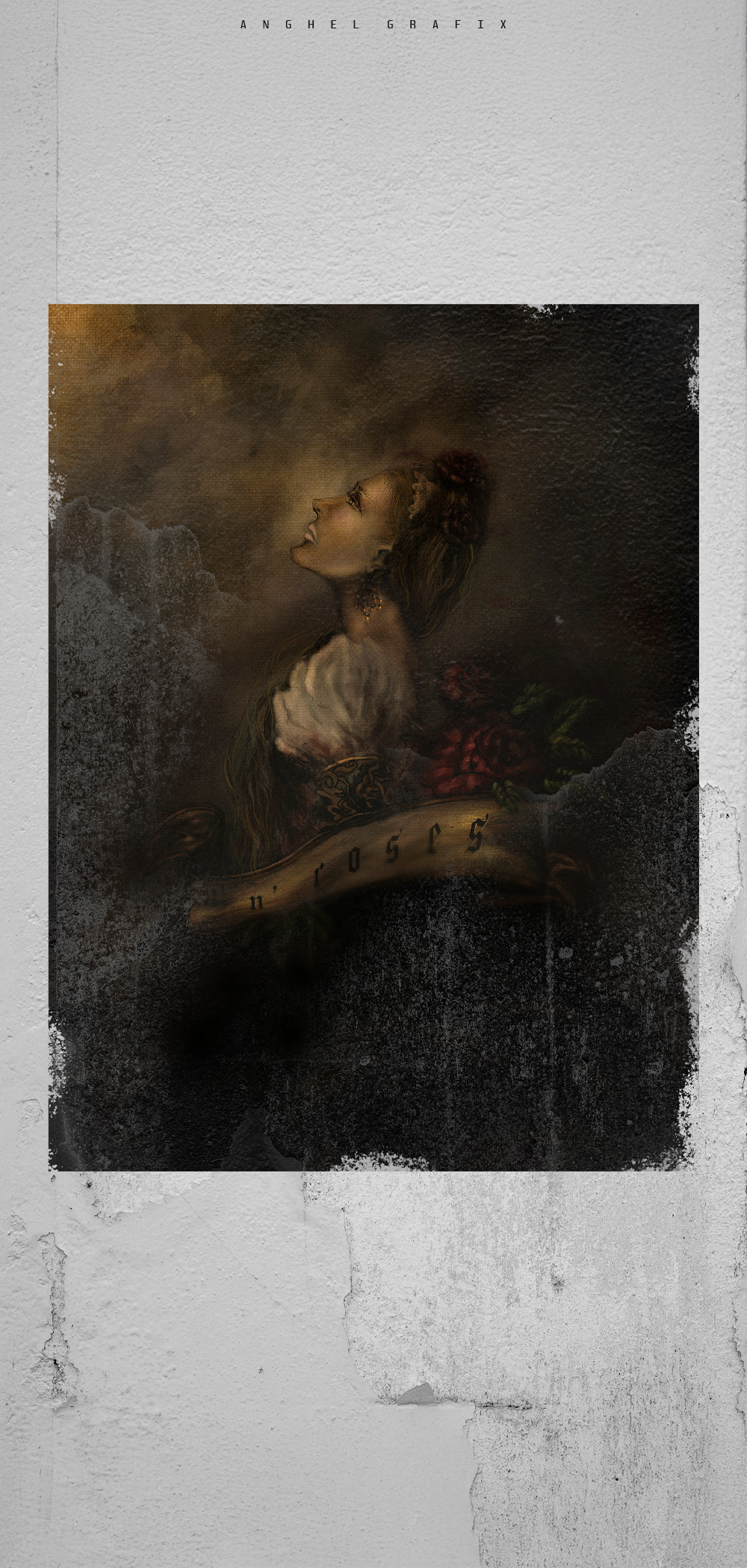 n' roses [wall mockup]
