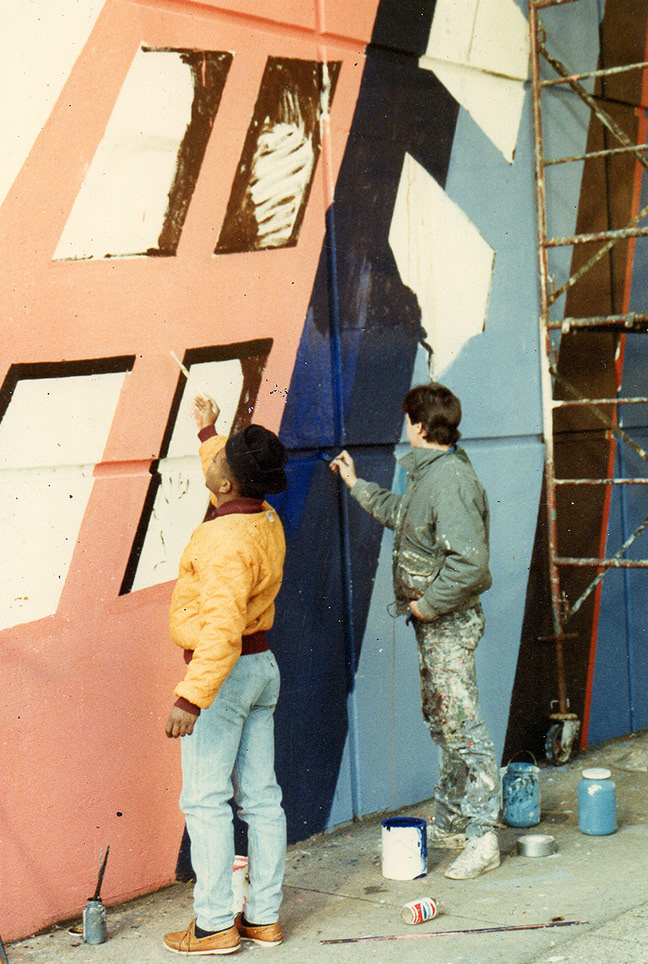 Thoedore Harris & Rocco Albano JFK Boulevard 1988