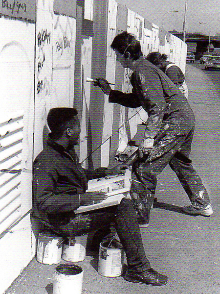 Thoedore Harris & Rocco Albano Spring Garden St. Bridge 1986