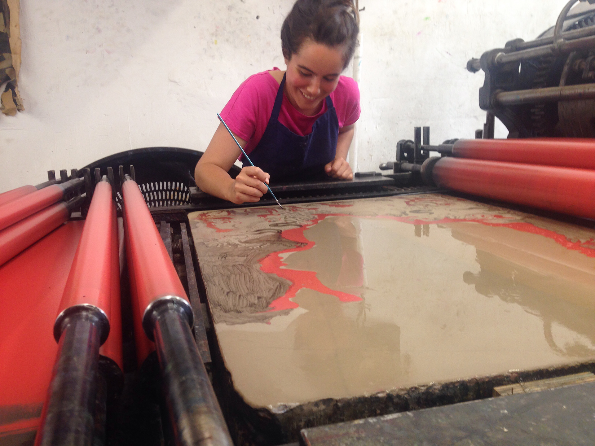 Le dessin sur la pierre