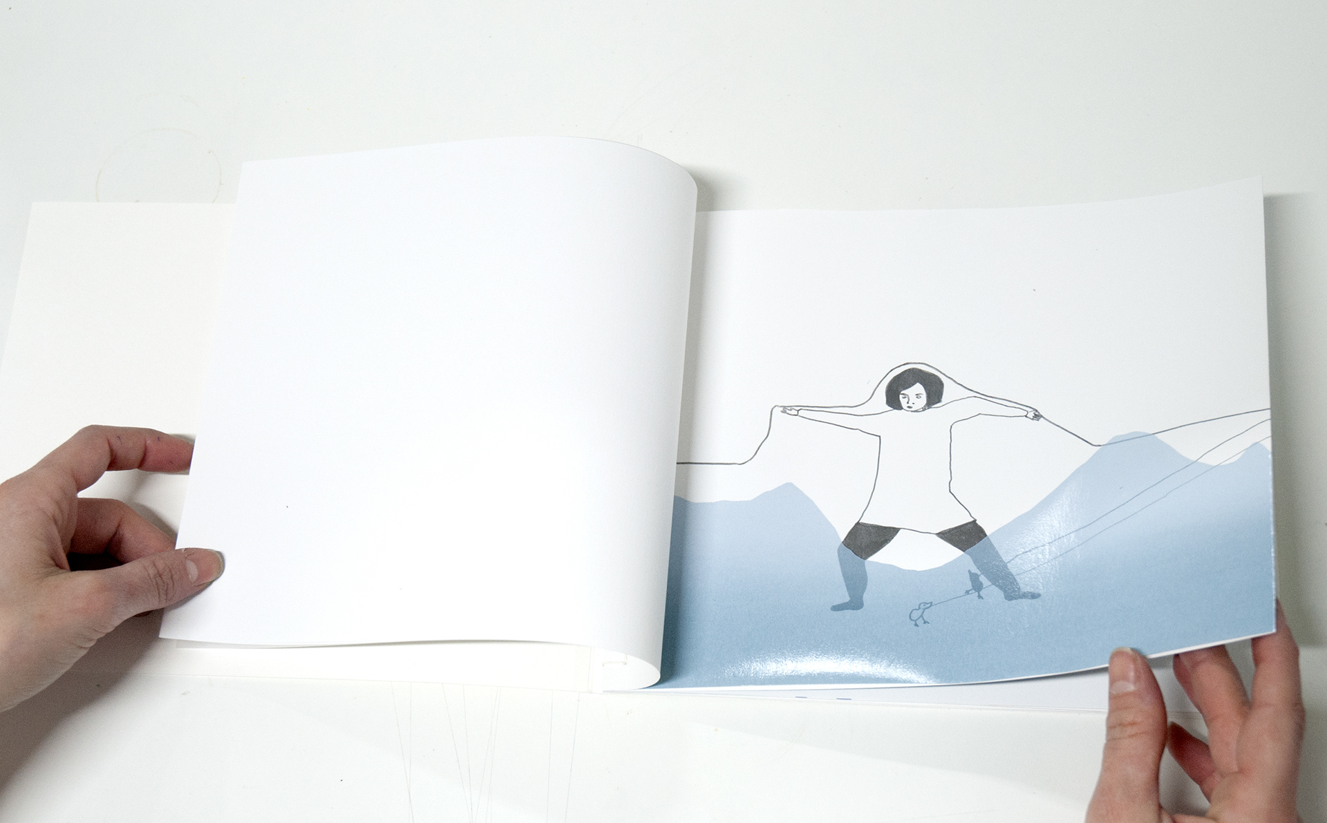 Chez toi (2013), lithographs and screenprint, edition of 10 books, 20 x 25 cm
