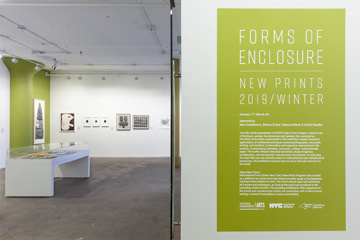 Forms of Enclosure (2019), Group Show, International Print Center of New York, US