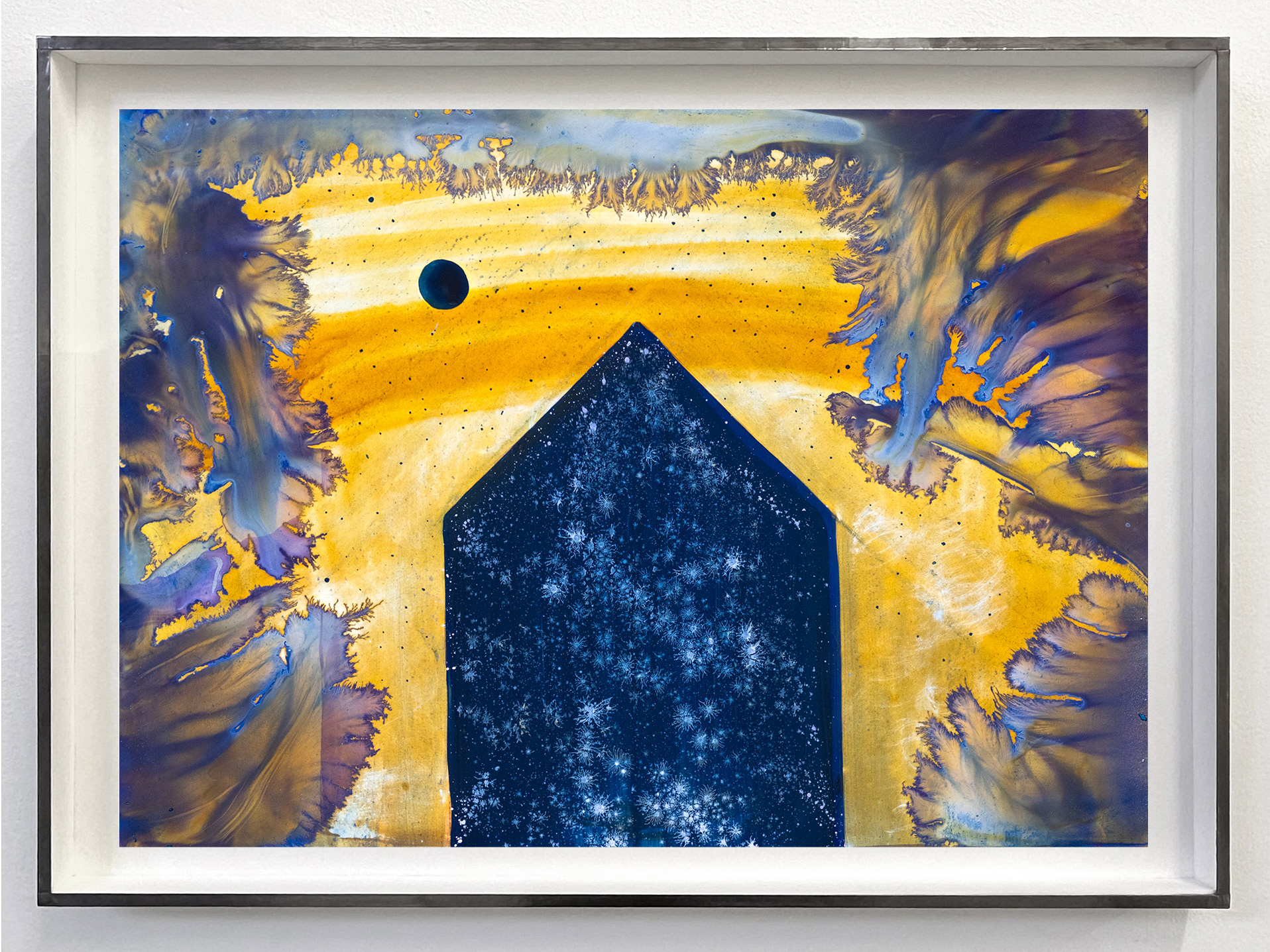 Chez soi (2024) - Gouache et encre sur papier - 34 x 48 cm