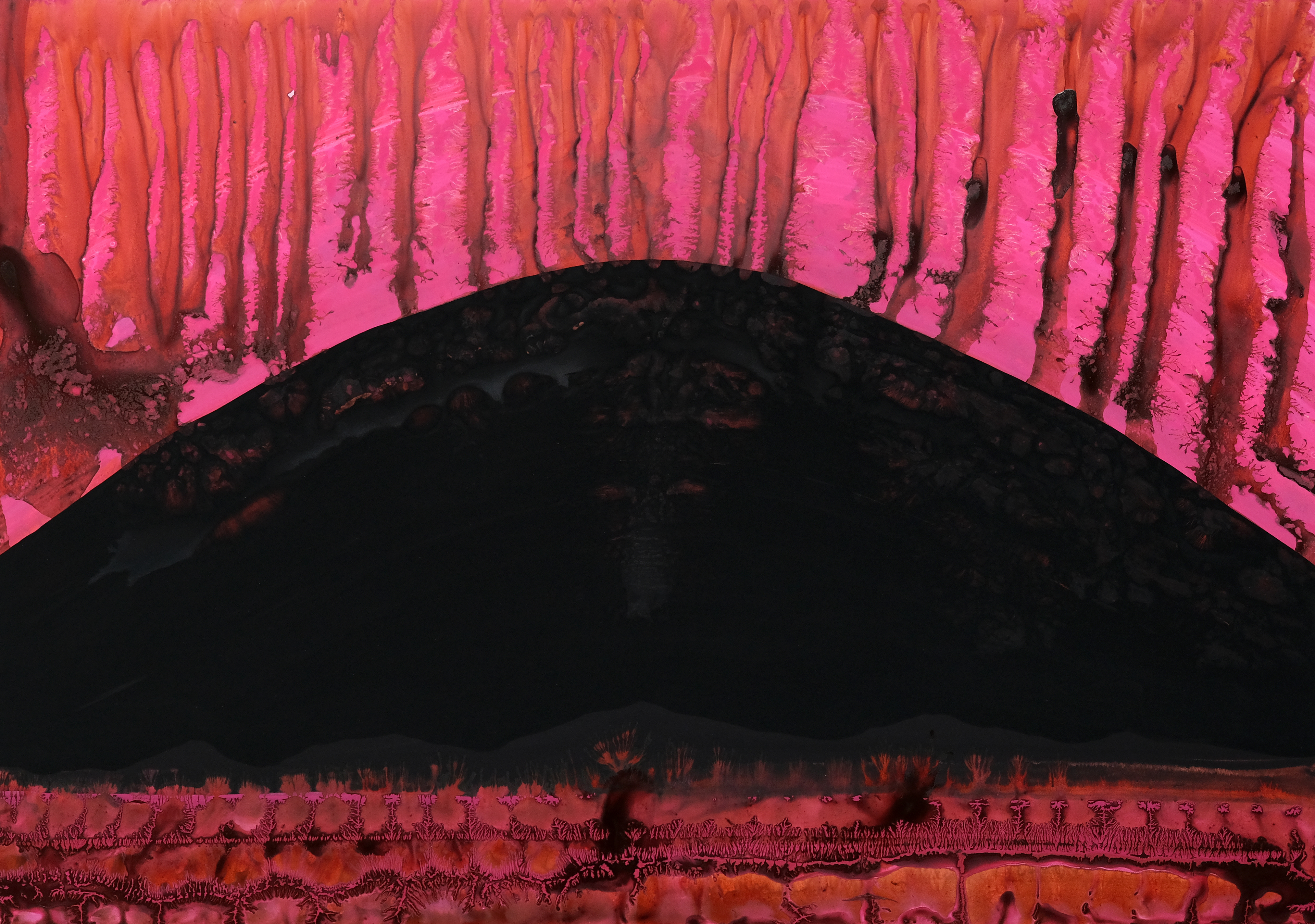 Le vent nous portera IV (2025) - Gouache et encre sur papier - 50 x 70 cm