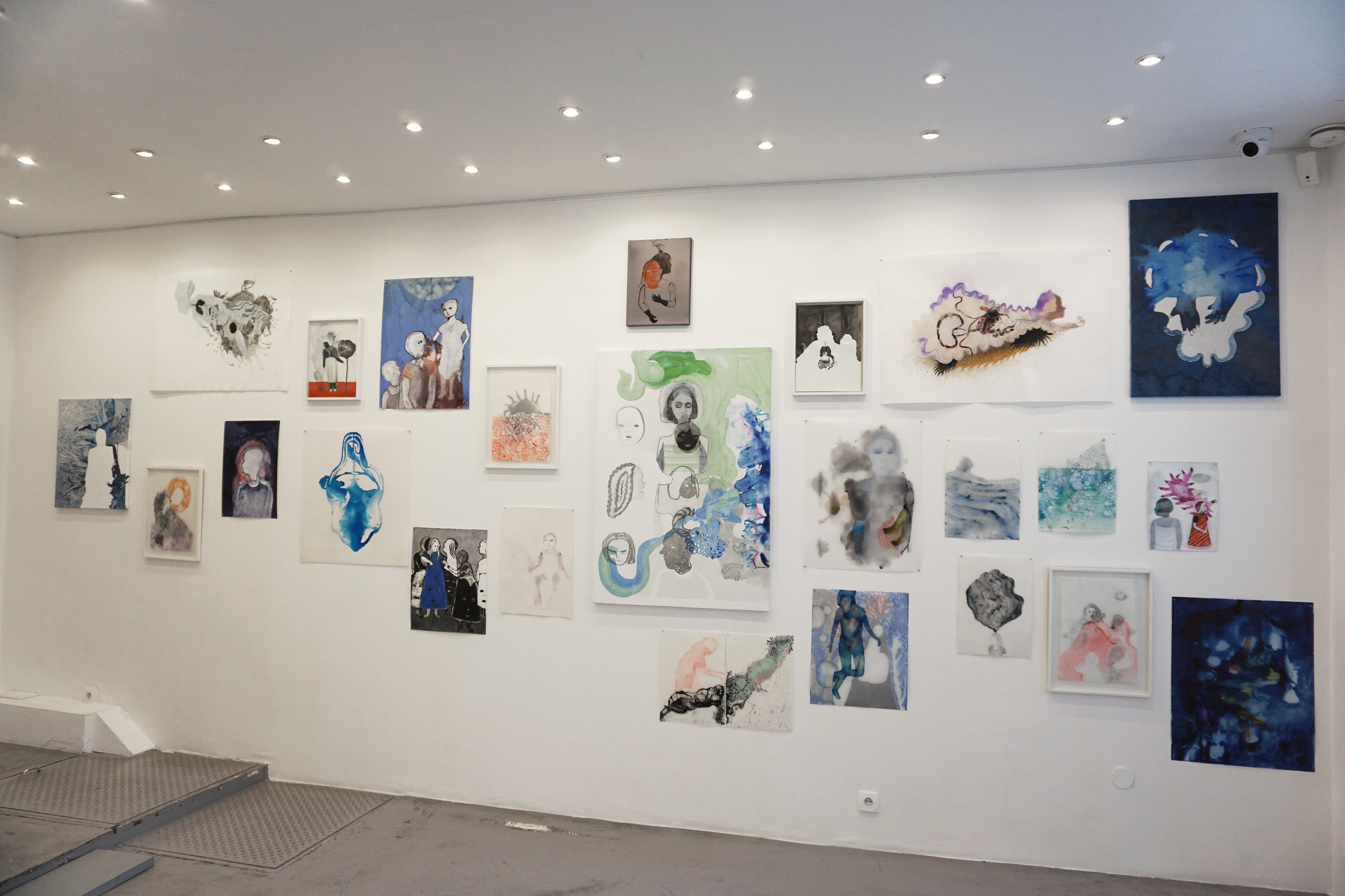 J'aimerais effacer tes bords (2019), Solo Show, H Gallery, Paris, France