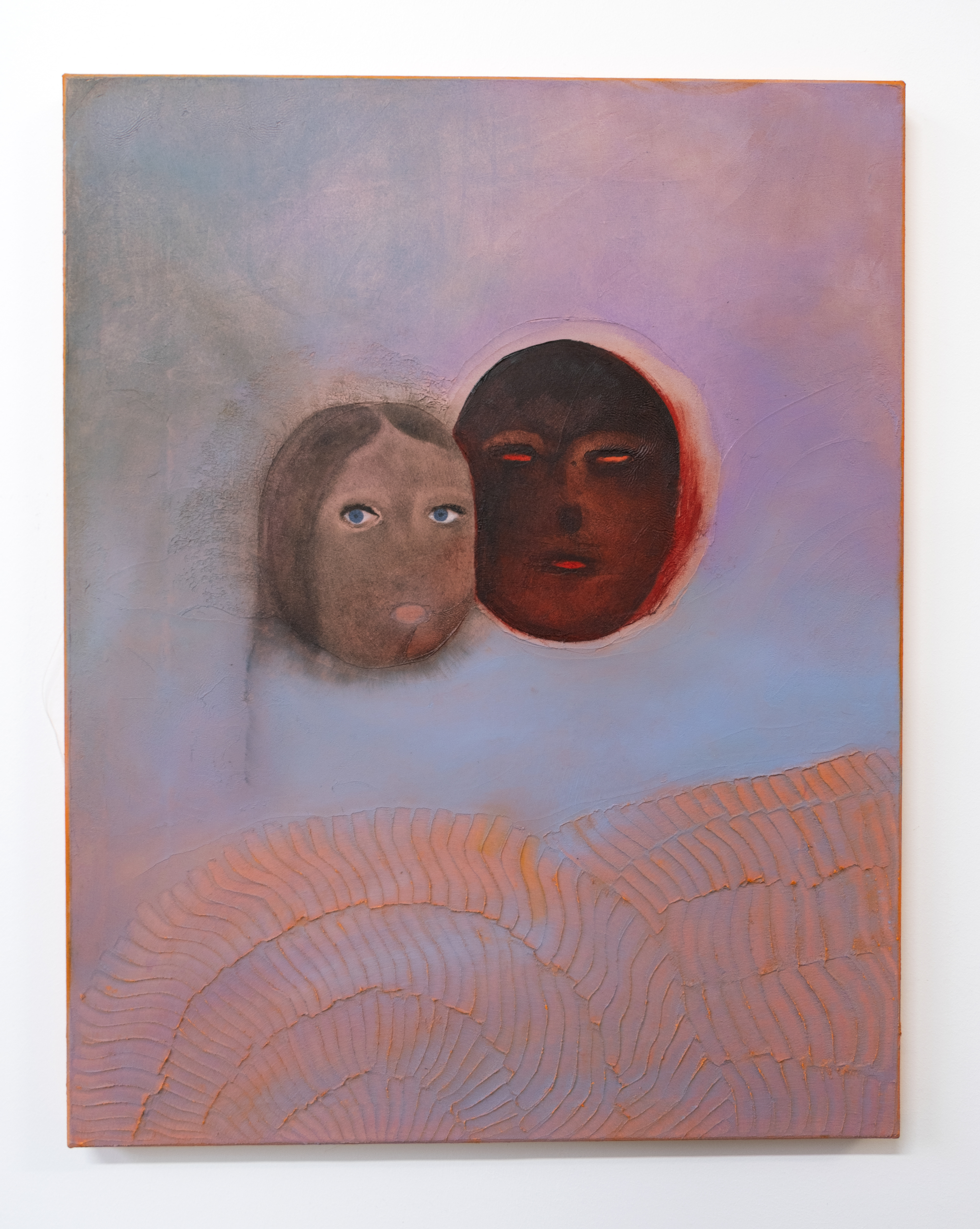 Ensemble (2022) - Huile sur toile - 62 x 49 cm