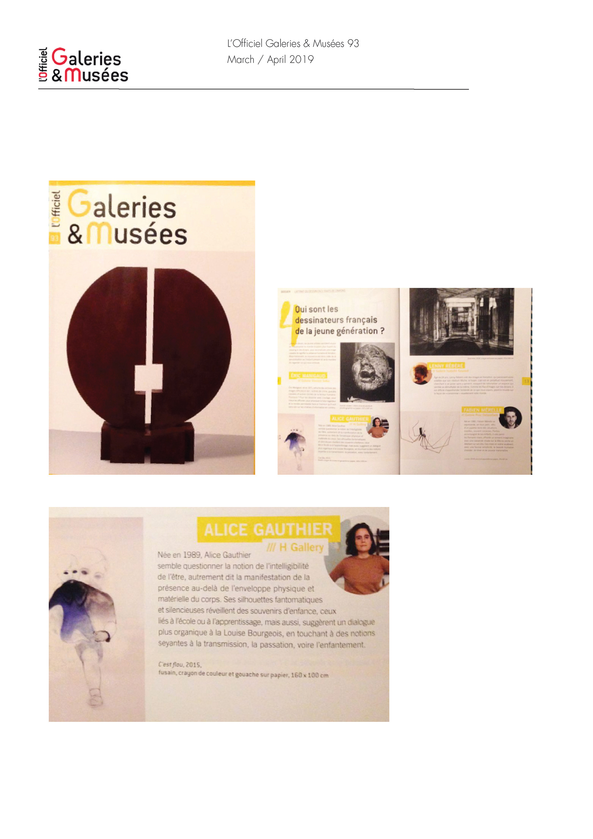 L'officiel des Galeries & Musées