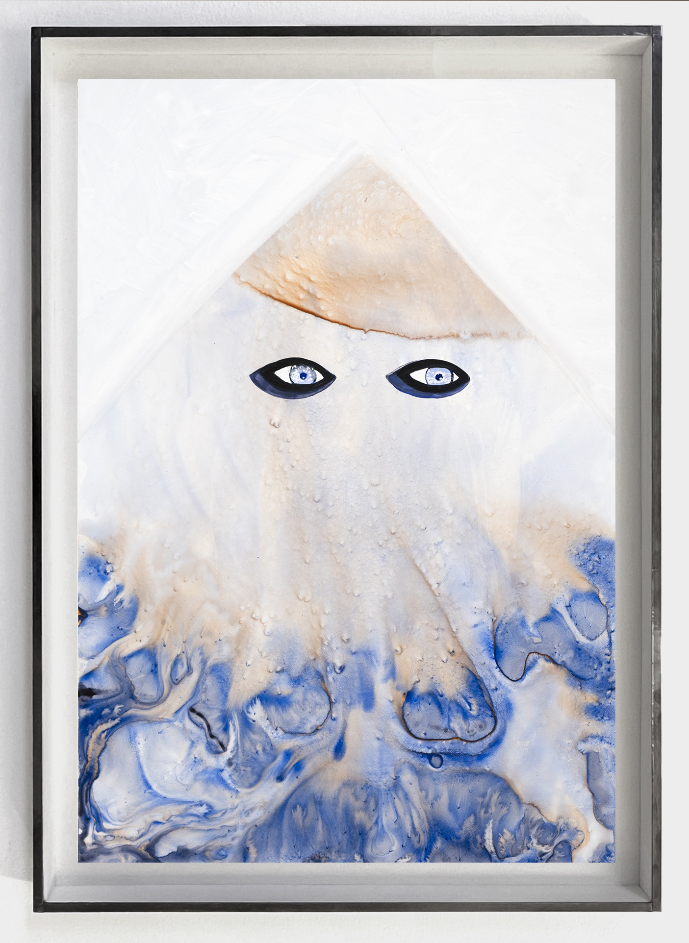 Bien regarder (2022) Gouache et aquarelle sur papier - 32 x 22 cm
