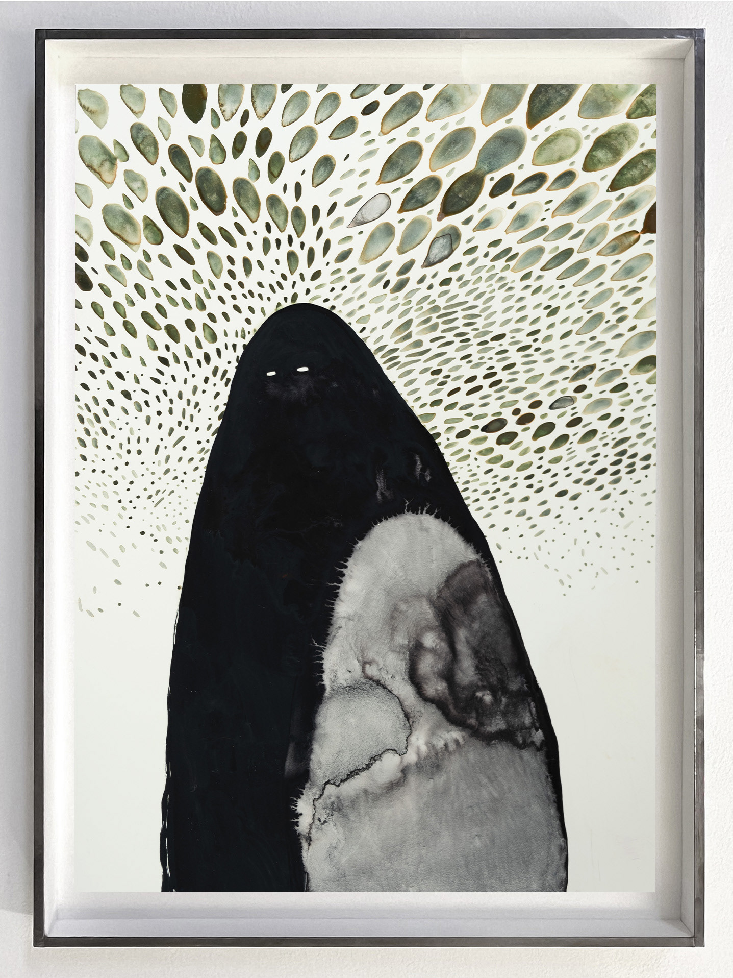 Aura III (2023) - Gouache et aquarelle sur papier - 32 x 22 cm