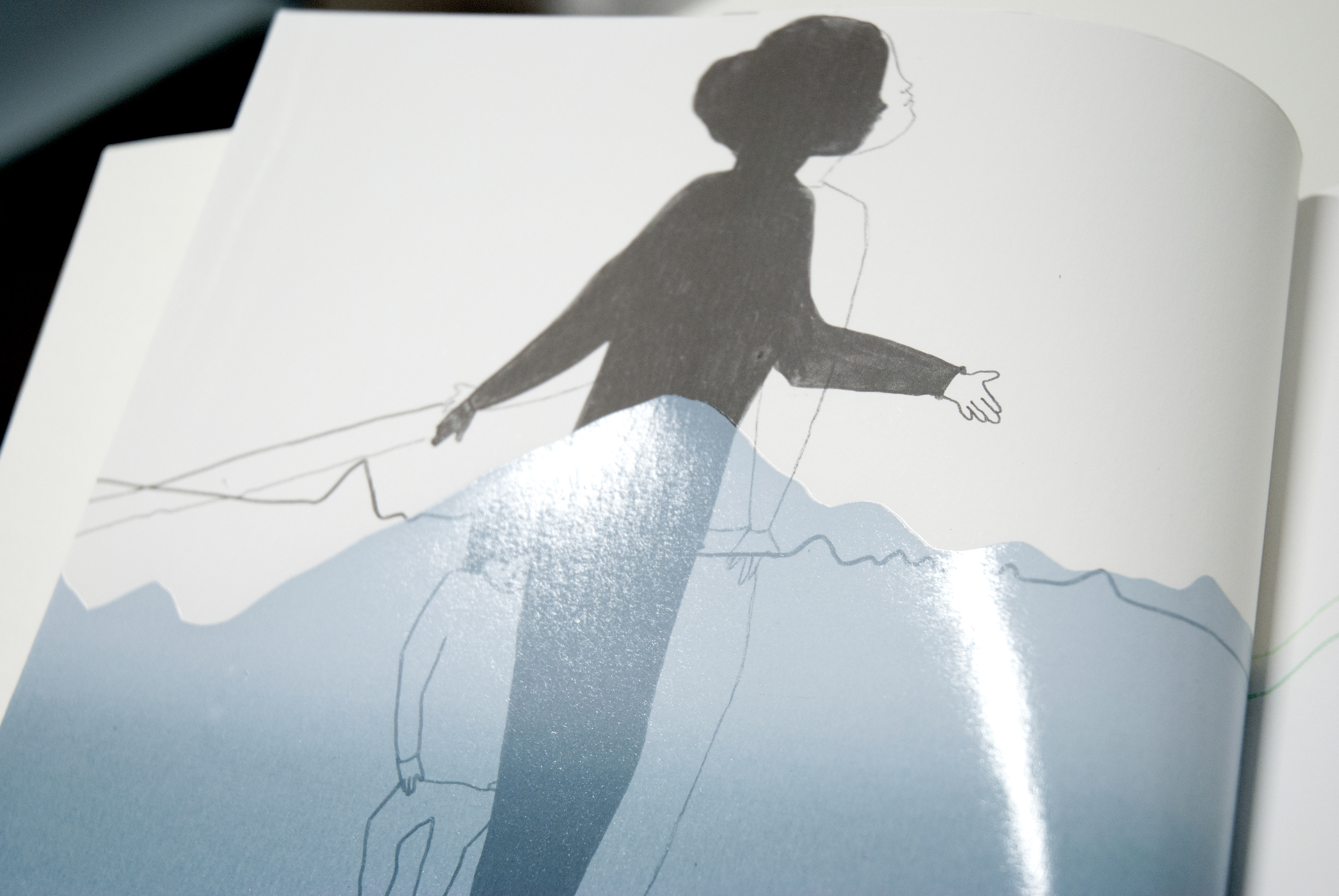 Chez toi (2013), lithographs and screenprint, edition of 10 books, 20 x 25 cm