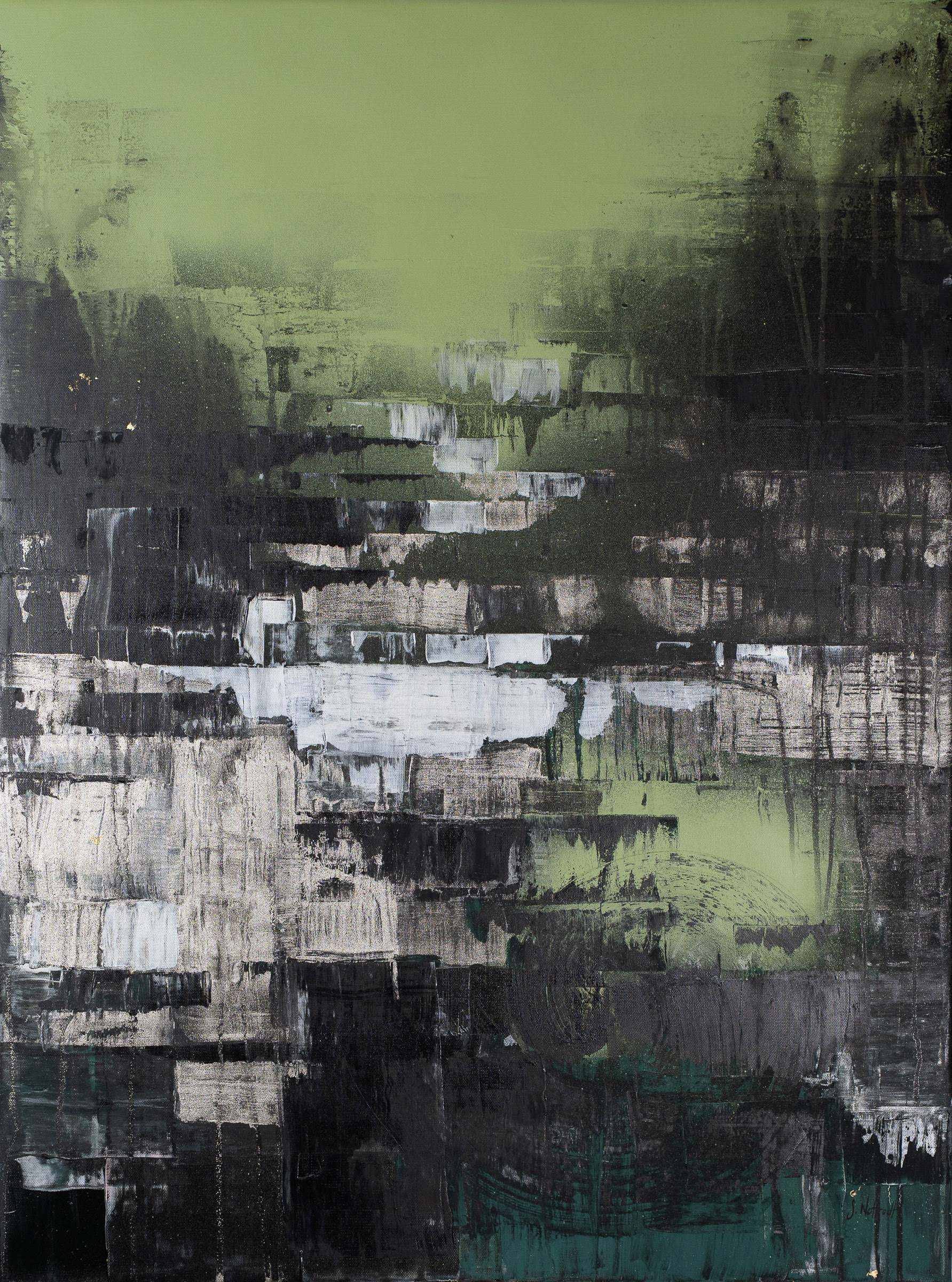 Ohne Titel, 80x60cm, 2025