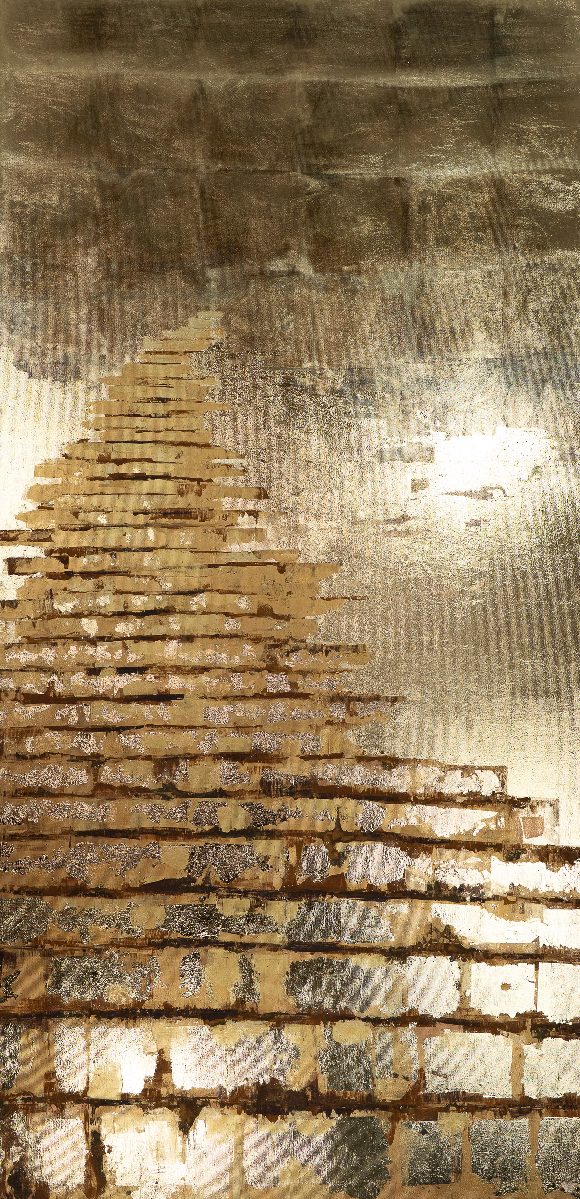 Treppe, Mischtechnik auf Leinwand, 160x90cm, 2025