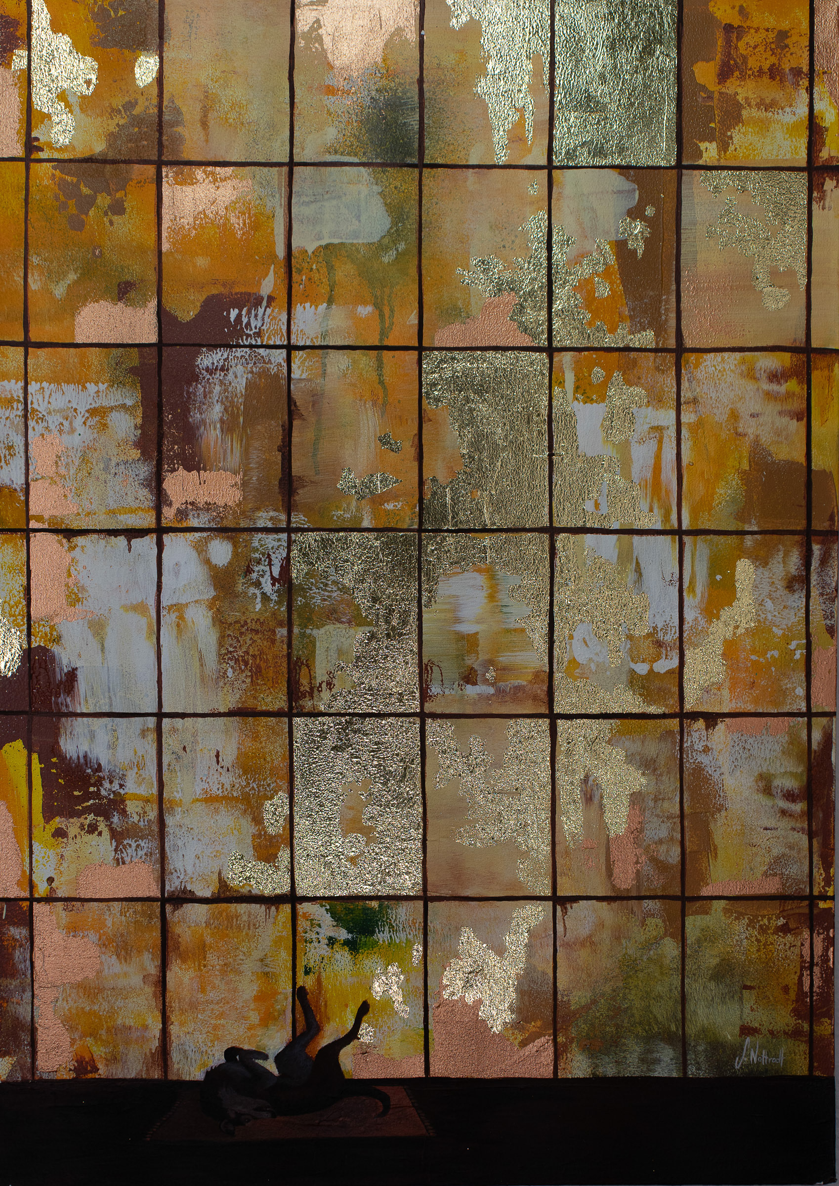 Fenster 2, Acryl auf Leinwand, 70x50cm, 2020