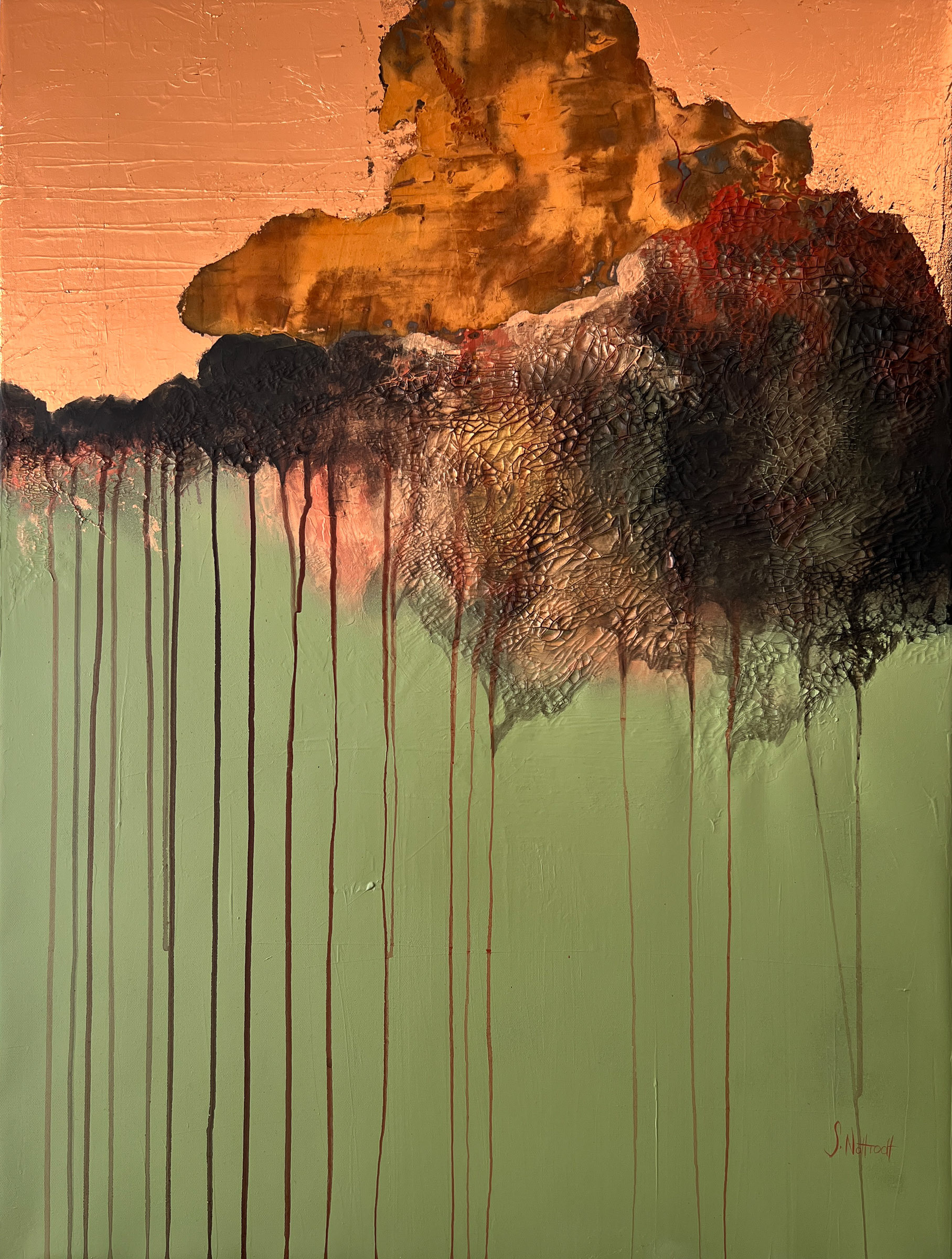 Nuklear 2, 80x60cm, 2025