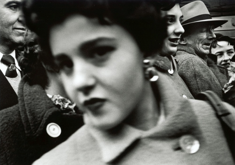 William Klein. St. Patrick's Day, New York. (1955)