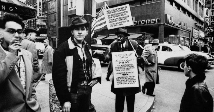 William Klein. Pray-Sin, New York. (1954)