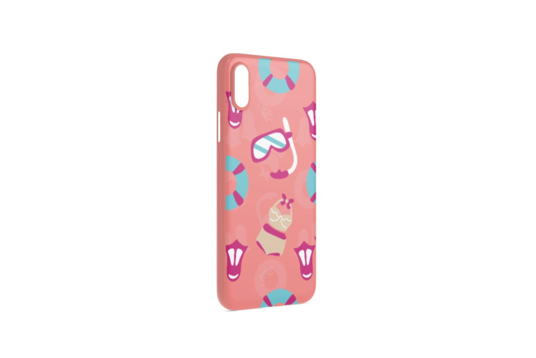 Summer pattern used in phone case