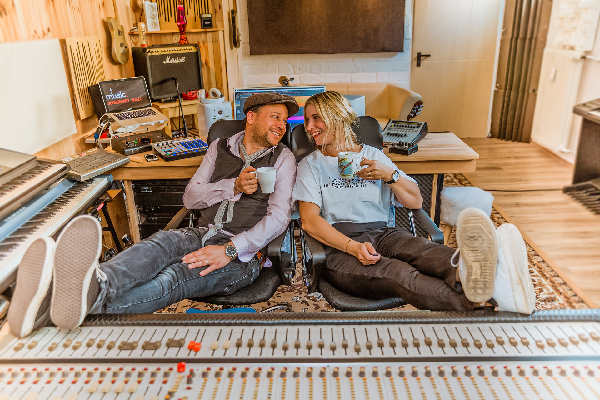 Schlager Tonstudio Mischpult