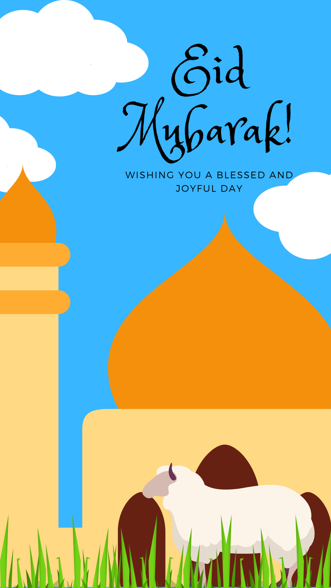 Personal Eid Mubarak post